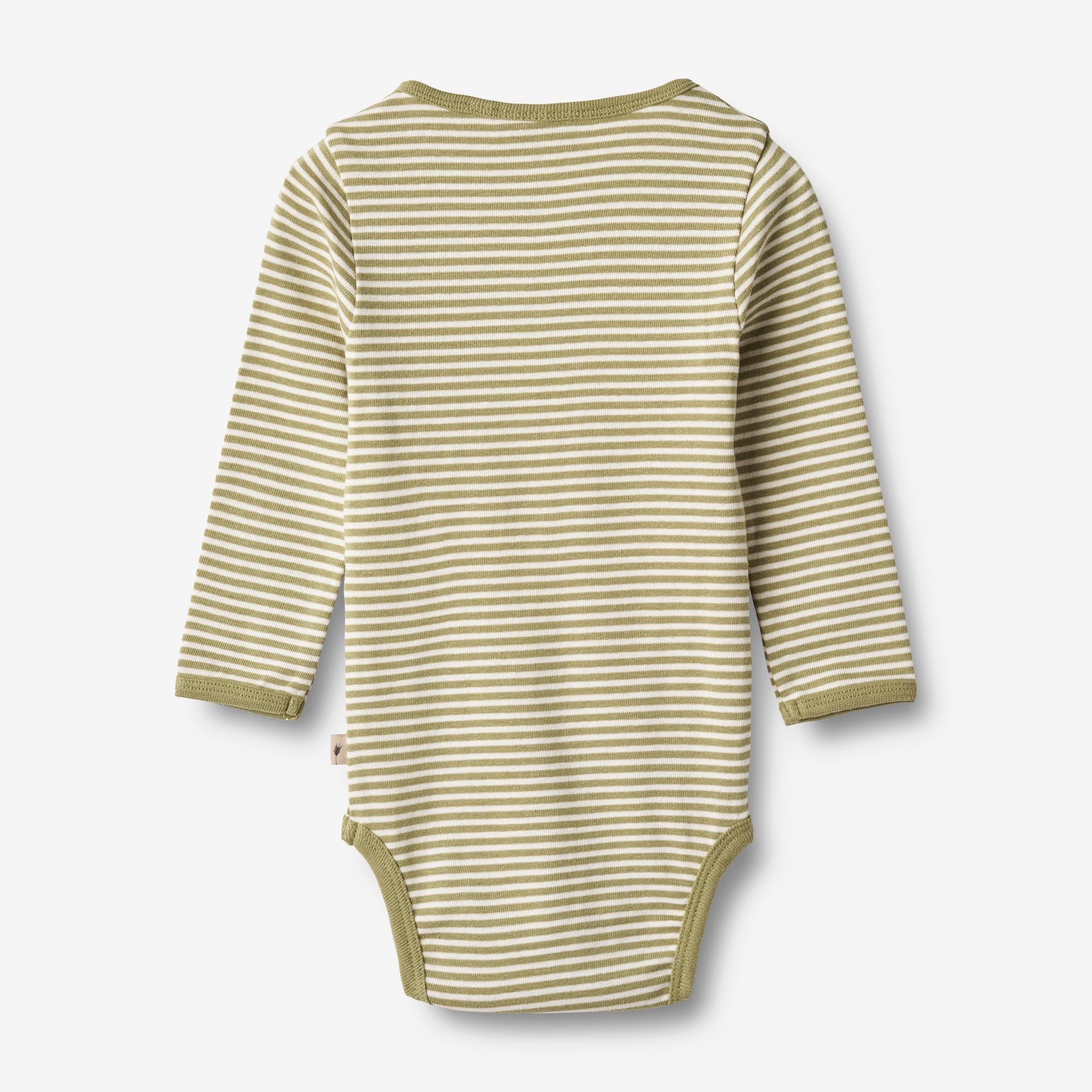 wheat-body-benny-sage-green-stripe-langarmbody-bio image 2