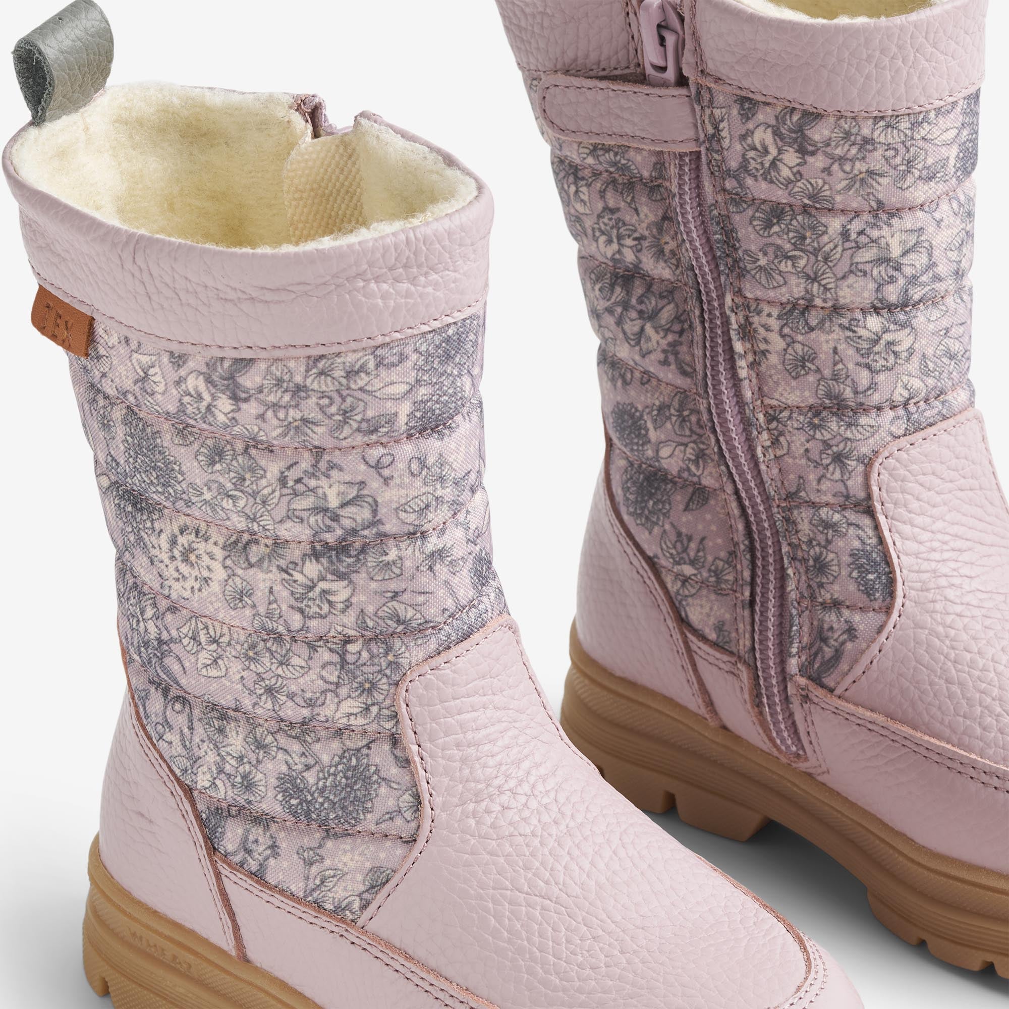 wheat-koa-tex-winterstiefel-rosa-winterschuhe-leder image 4