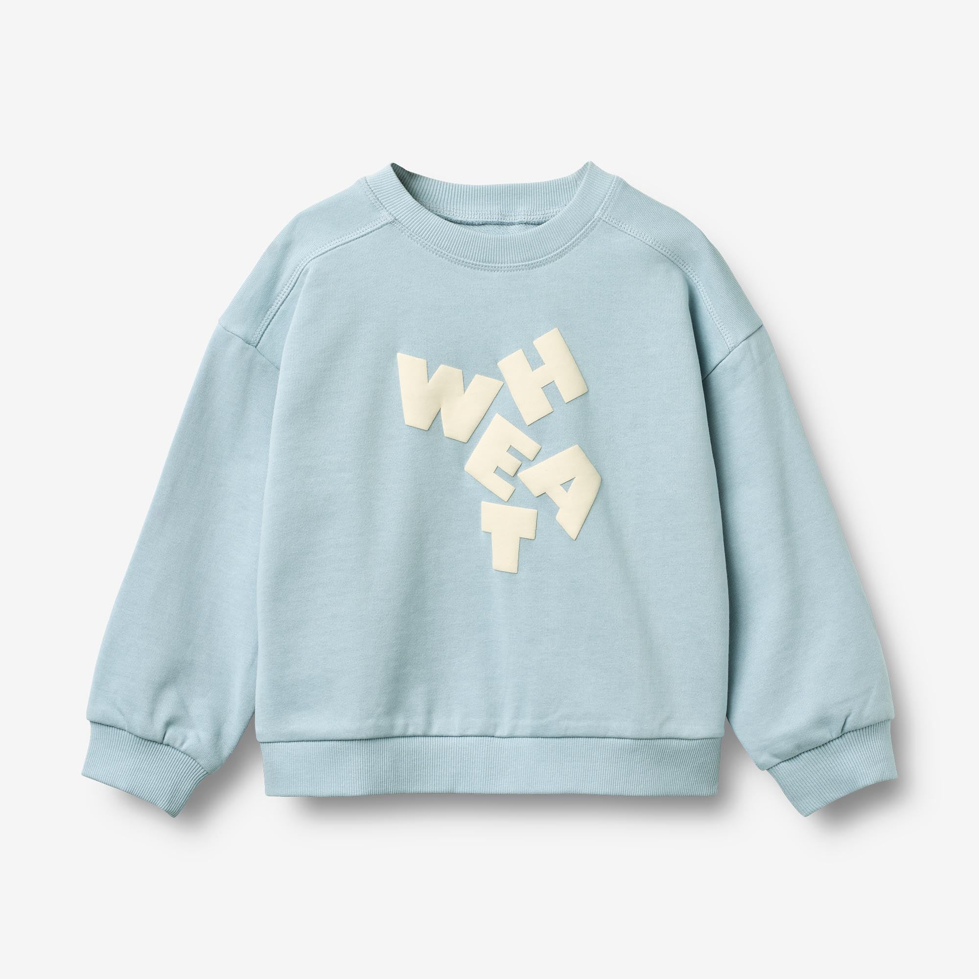 wheat-lennon-sweatshirt-kinder-summer-sky-bio-baumwolle image 1