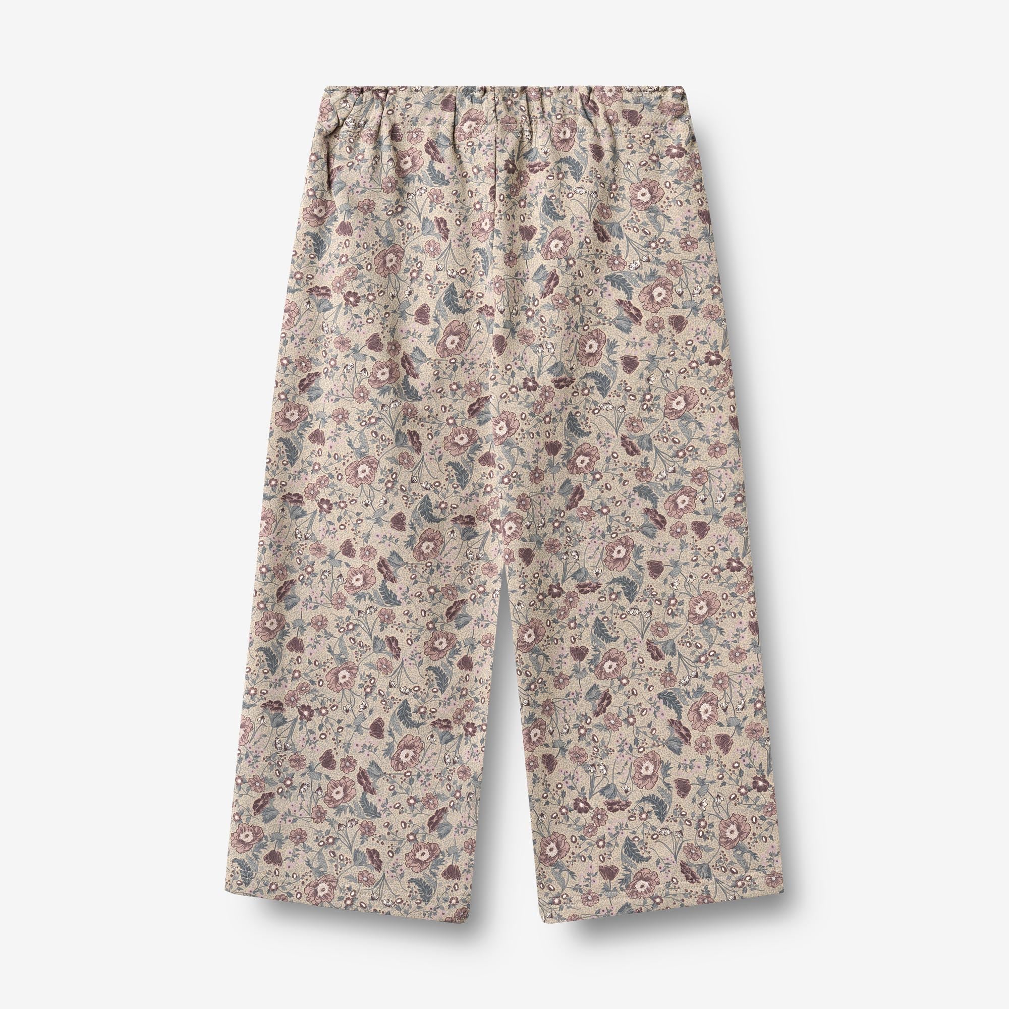 wheat-chevy-sweatpants-soft-sand-flowers-bio-terry image 2