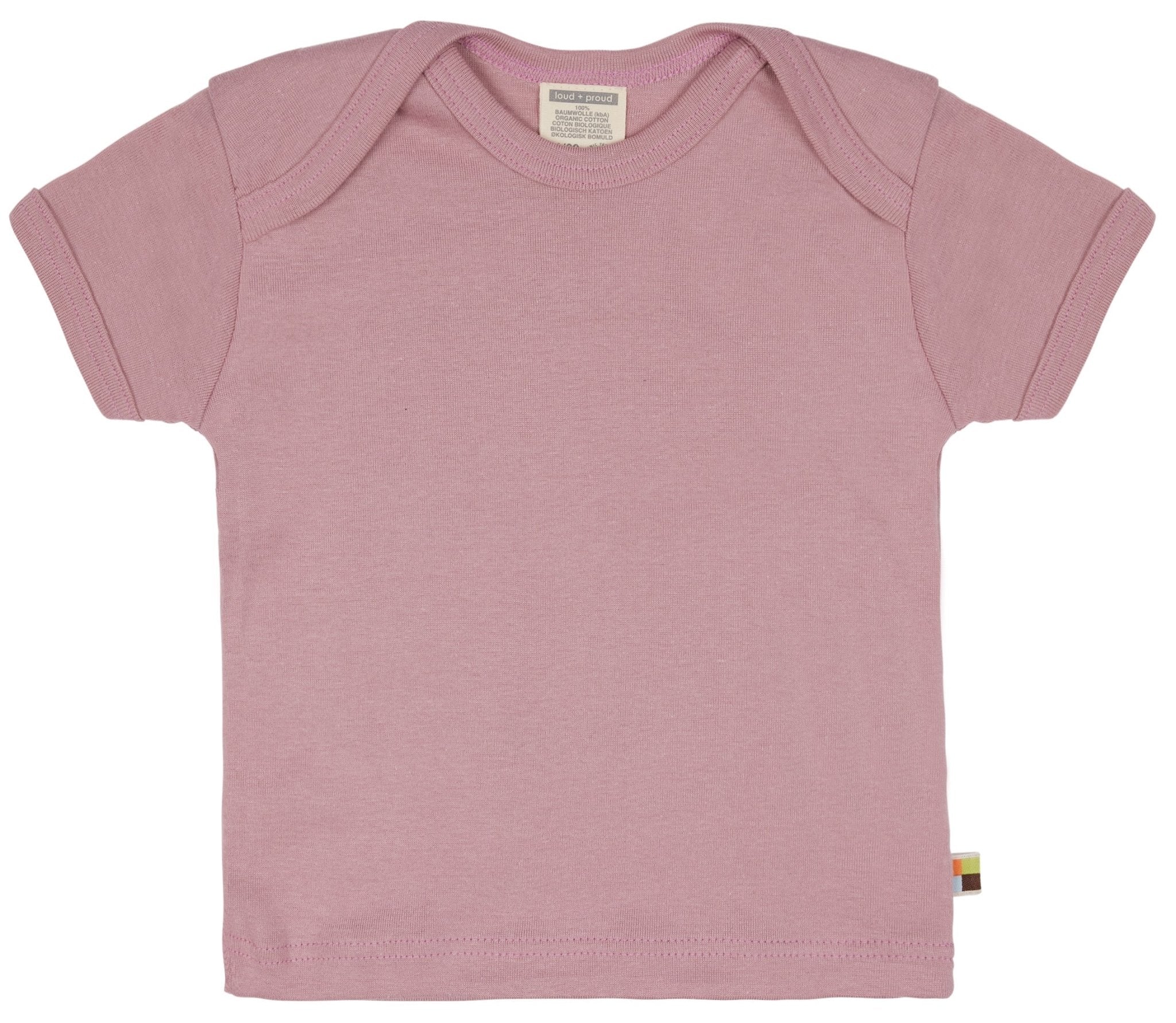loud-proud-classics-t-shirt-uni-aster-86-92-feinripp image 1