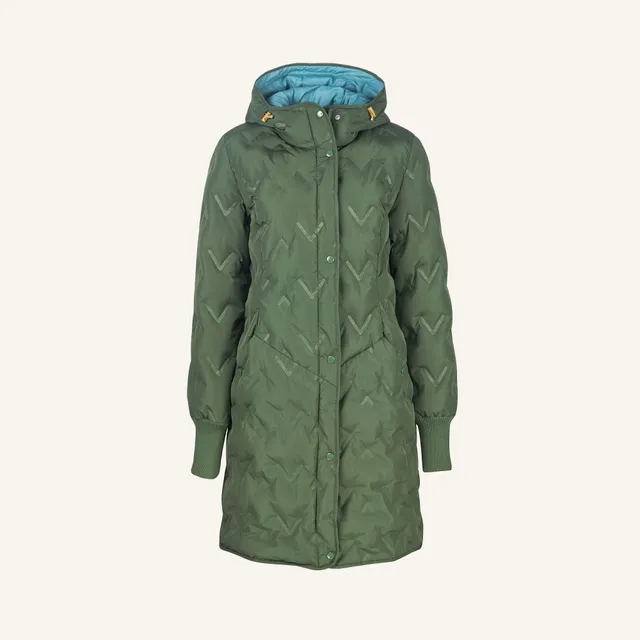 finkid-husky-juolukka-winterjacke-redwood-38-steppoptik image 1