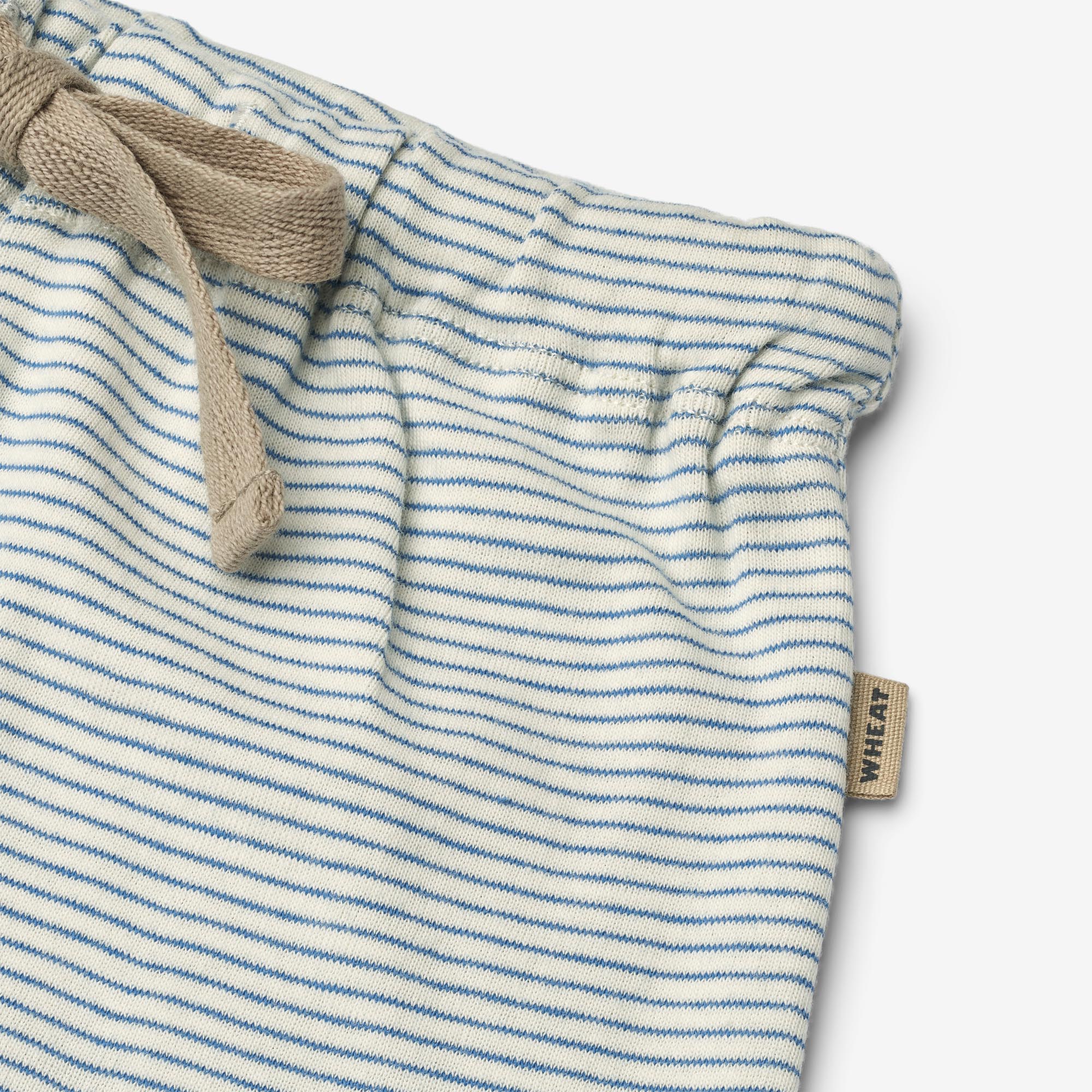 wheat-clothing-jersey-shorts-vic-kurze-hose-blue-stripe-bio image 3