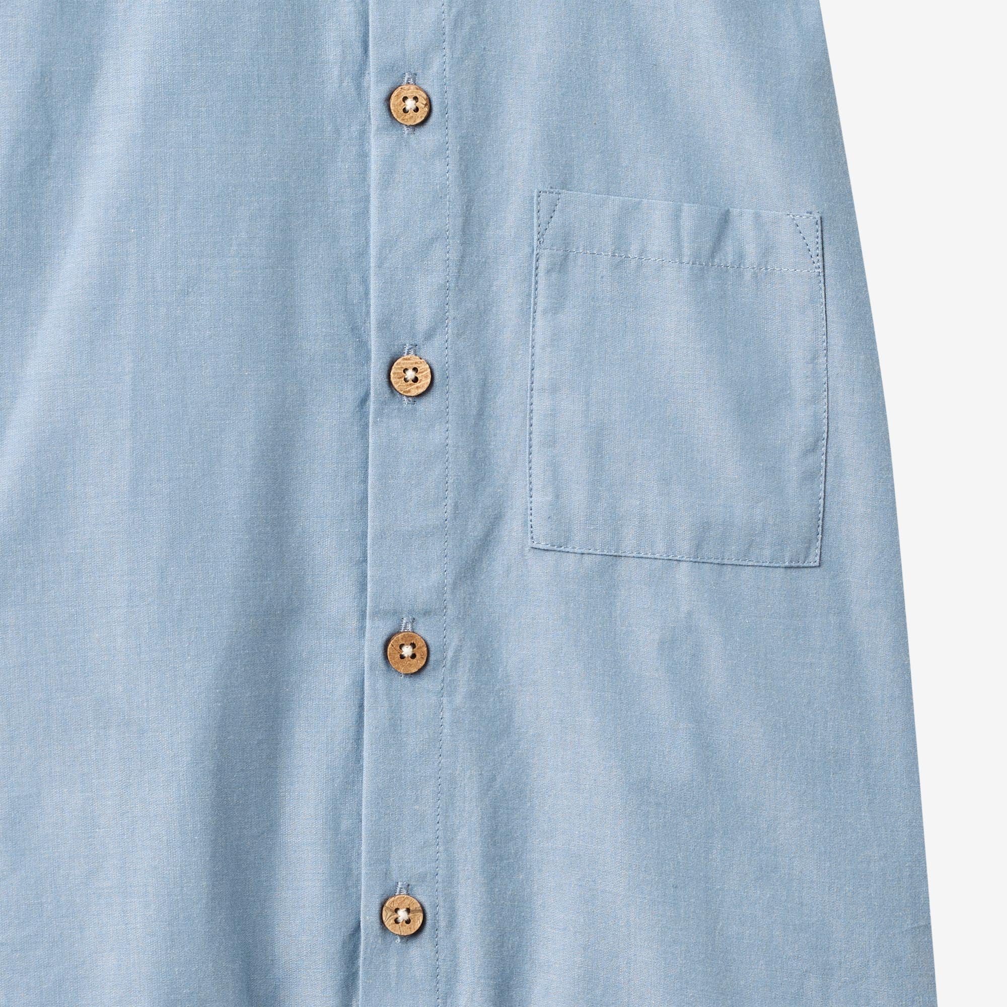 wheat-frederik-playsuit-strampler-blue-chambrey-bio image 3