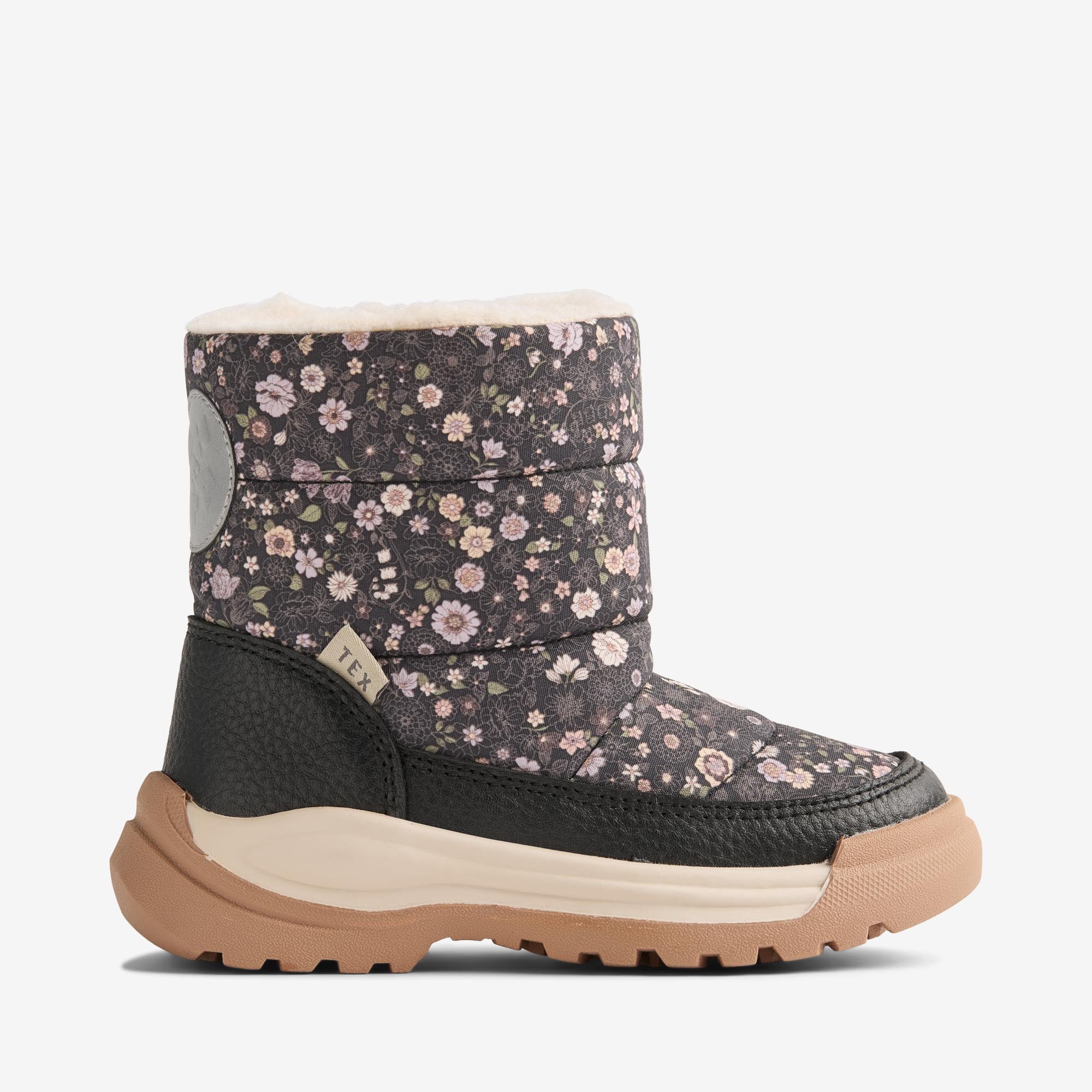 wheat-liza-tex-winterstiefel-black-sea-blumen-wasserdicht image 4