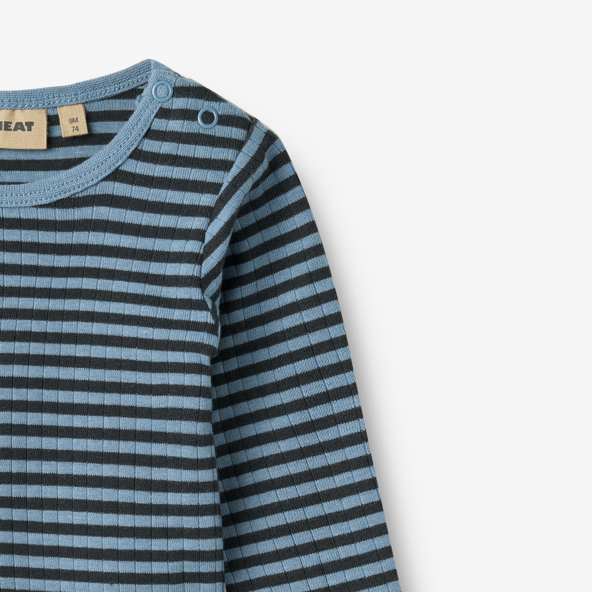 wheat-berti-baby-body-langarm-bio-bright-blue-stripe image 5