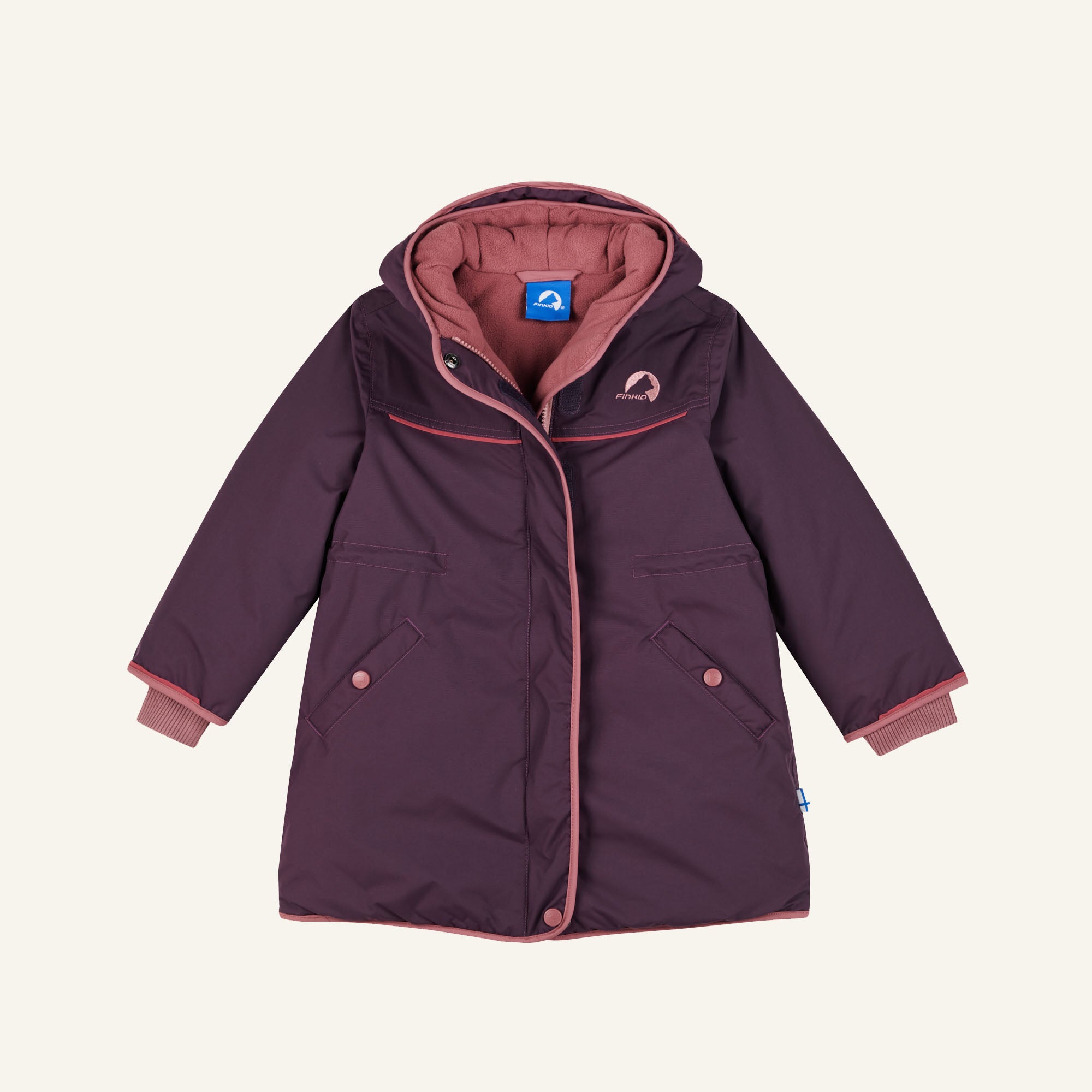 finkid-husky-milla-wintermantel-cloud-denim-80-90-warm image 2