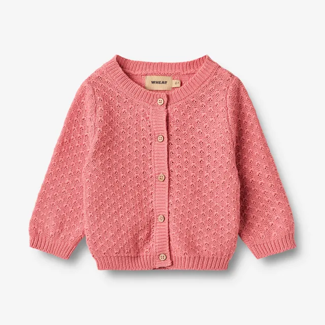 wheat-magnella-strickjacke-soft-pink-bio-baumwolle-2 image 1