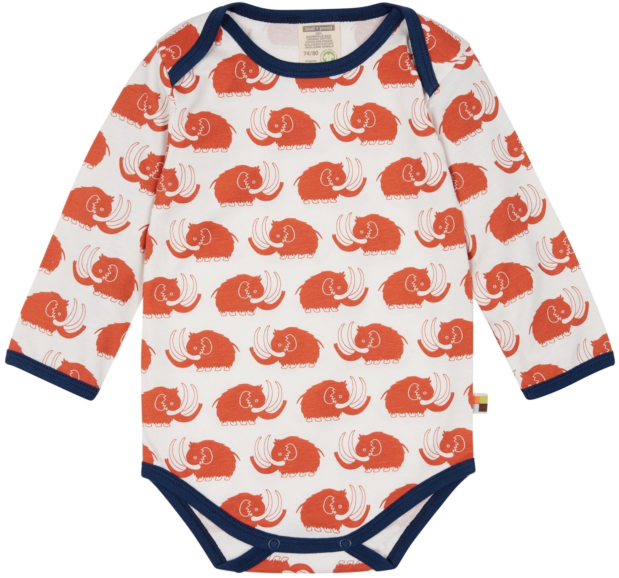 loud-proud-classics-body-druck-langarmbody-cinnamon image 1