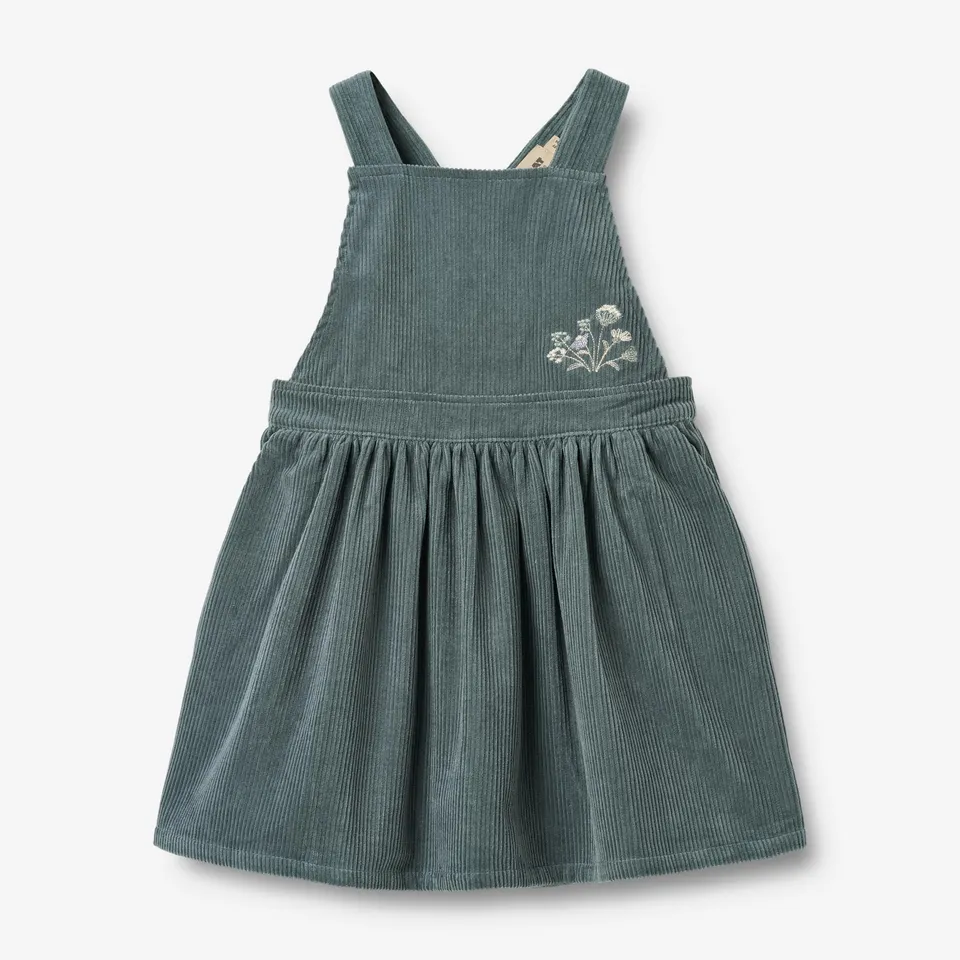 wheat-agnes-latzkleid-m-dchen-stormy-weather-bio-baumwolle image 1