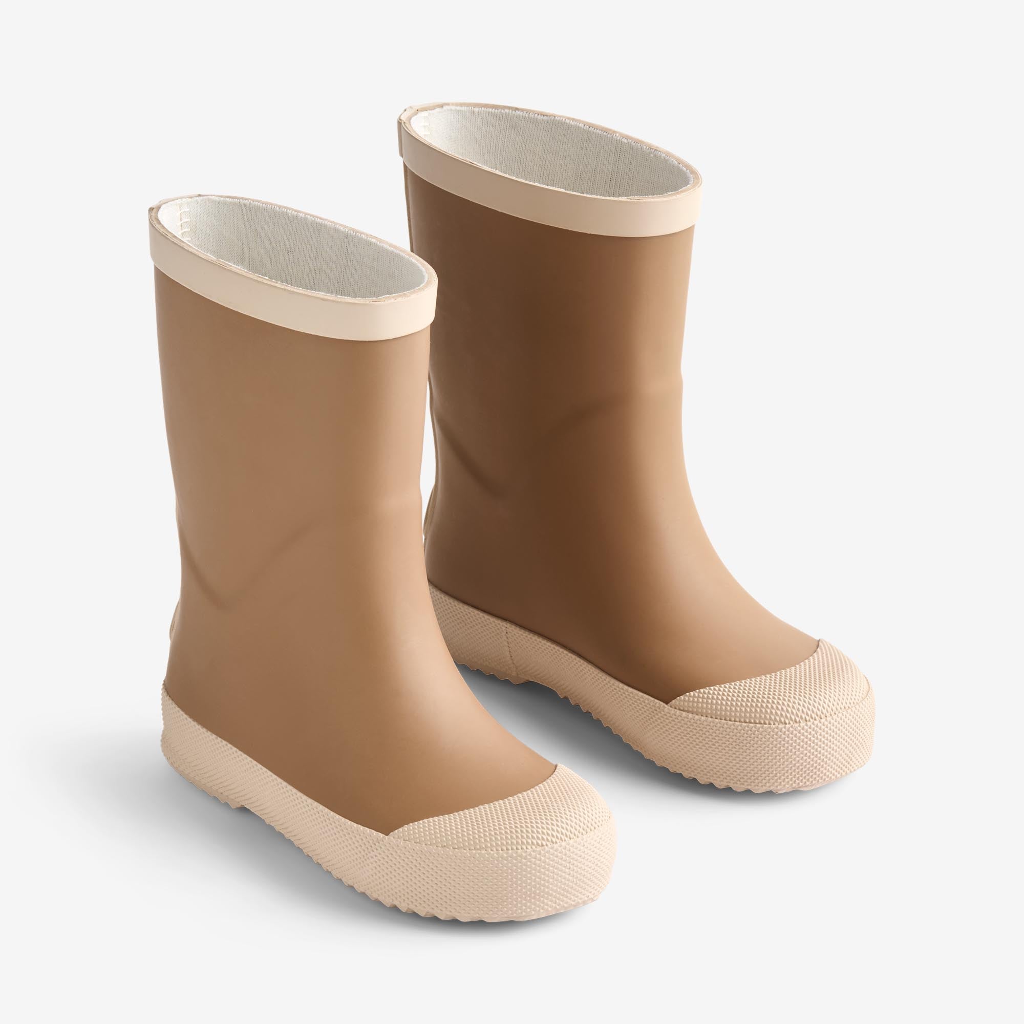 wheat-muddy-gummistiefel-hazel-naturkautschuk-kinder image 1