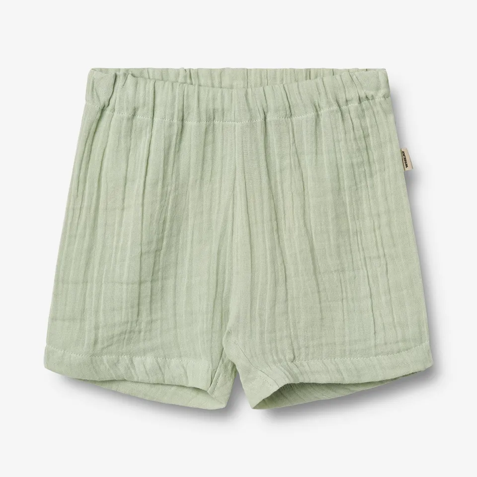 wheat-luca-shorts-soft-mint-bio-baumwolle-baby image 1