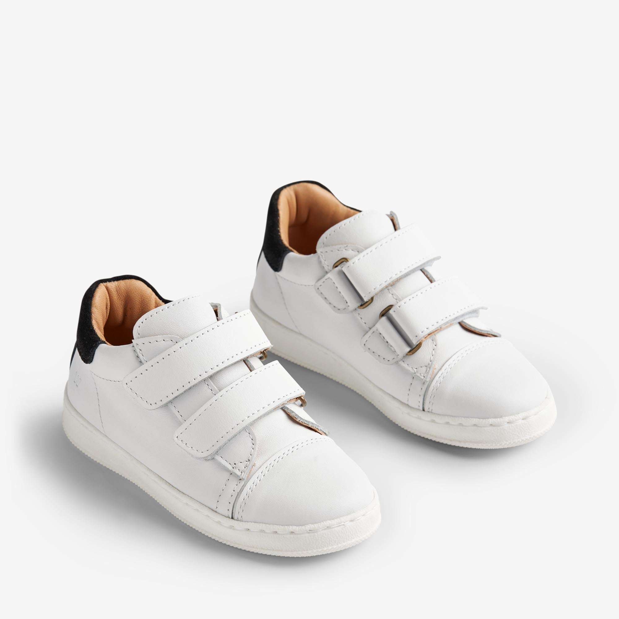 wheat-velo-sneaker-kinder-white-leder-klett image 1