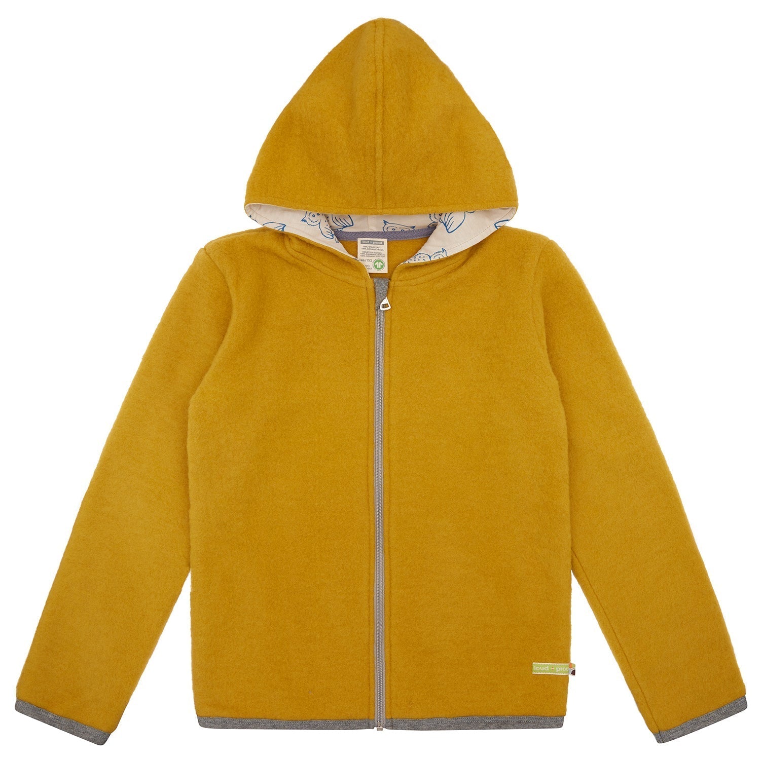 loud-proud-classics-wollfleece-jacke-jacke-curry-146-152 image 4