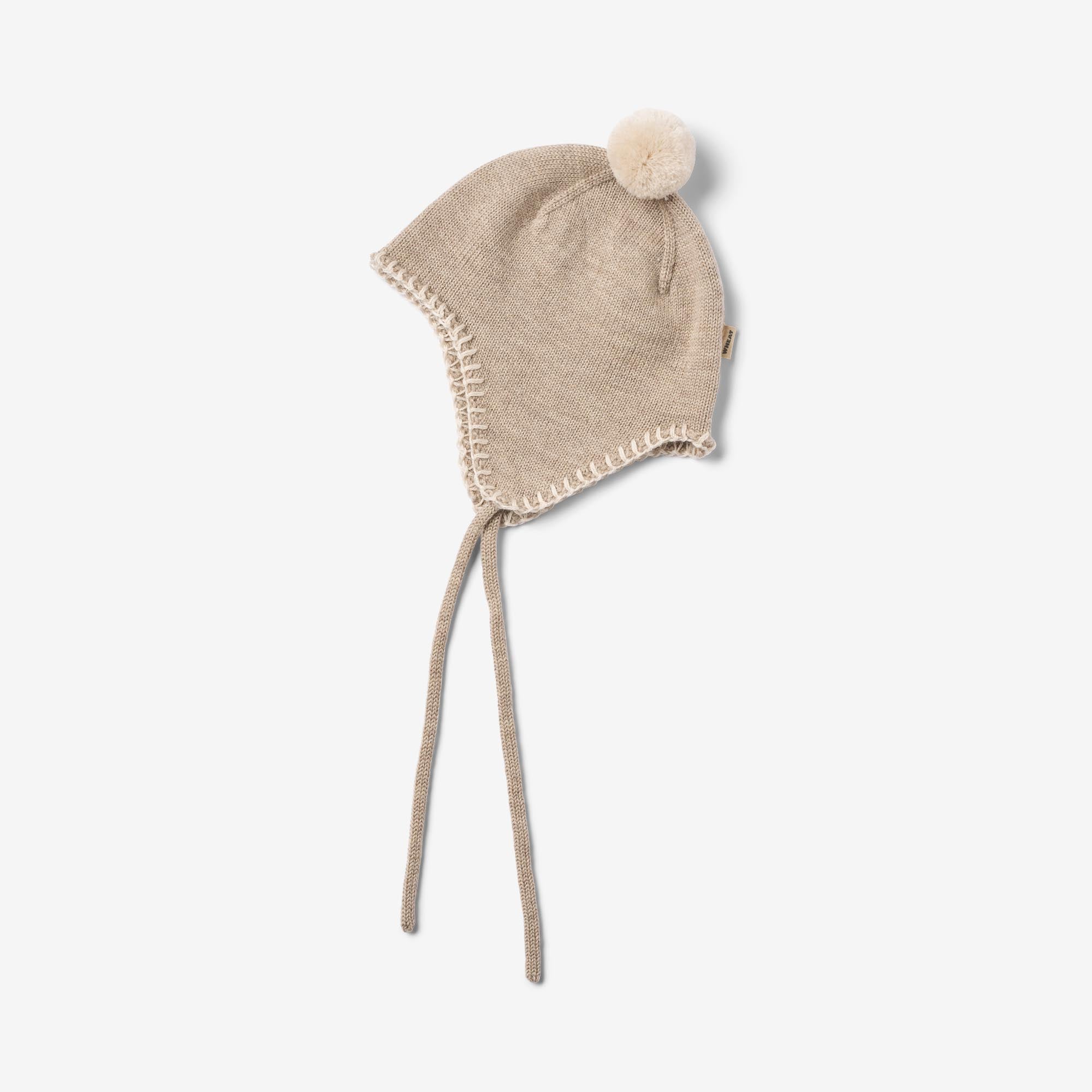 wheat-pomma-strickm-tze-warm-sand-melange-merinowolle-baby image 1