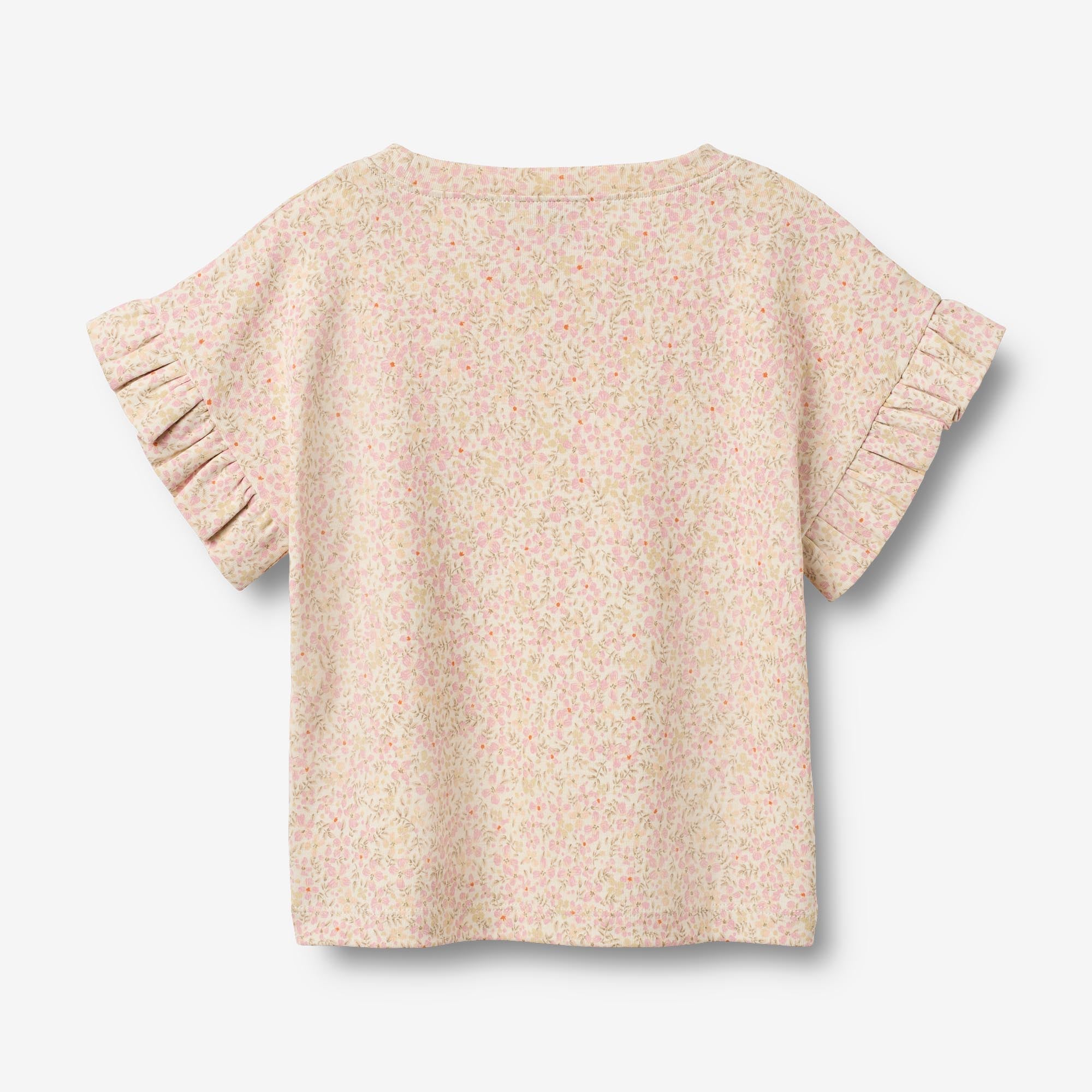 wheat-clothing-t-shirt-ally-coral-flowers-bio-m-dchen image 2