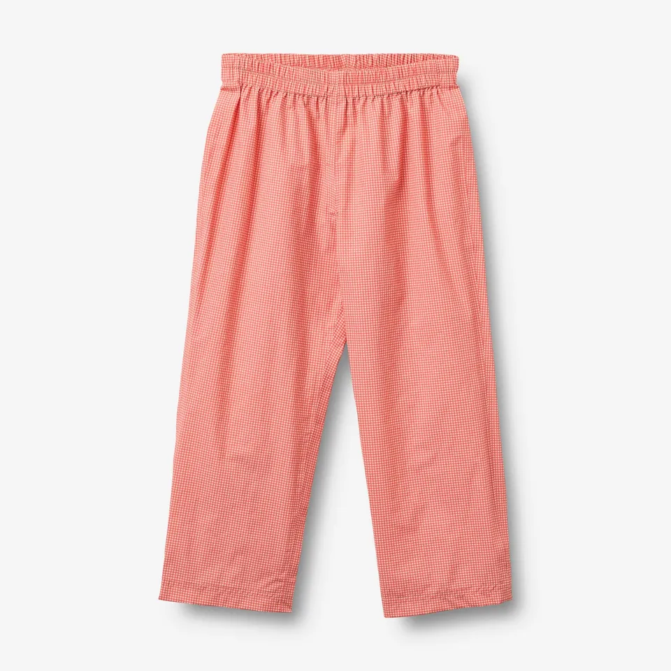 wheat-vand-shellhose-red-check-recycling-nylon-kinder image 1