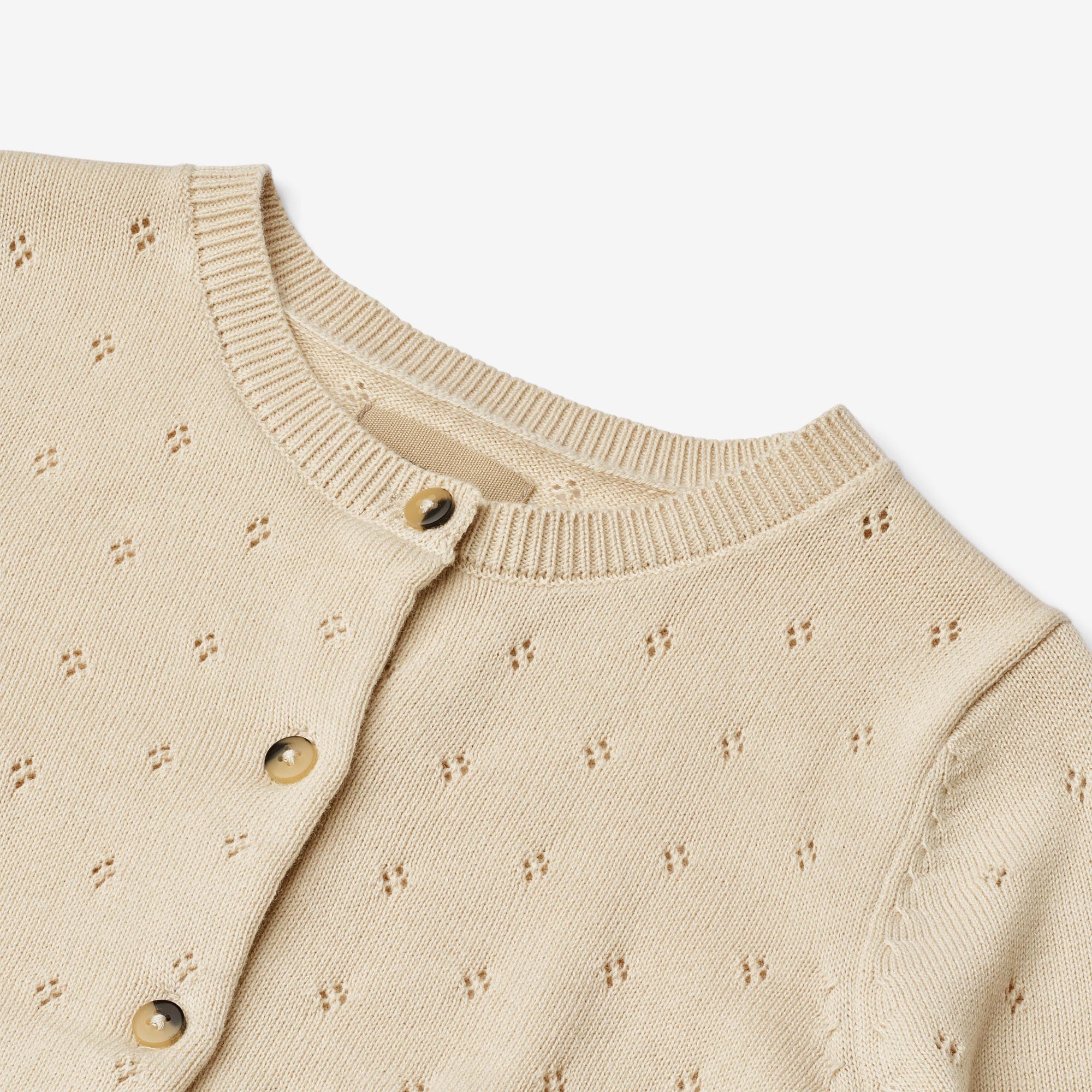 wheat-maia-strickjacke-sandshell-m-dchen-bio image 4