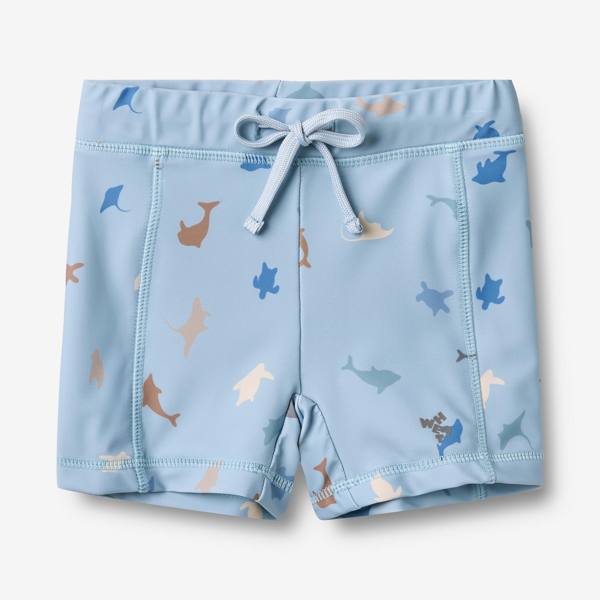 wheat-clothing-ulrik-badeshorts-soft-blue-sea-life-uv-recycled image 1