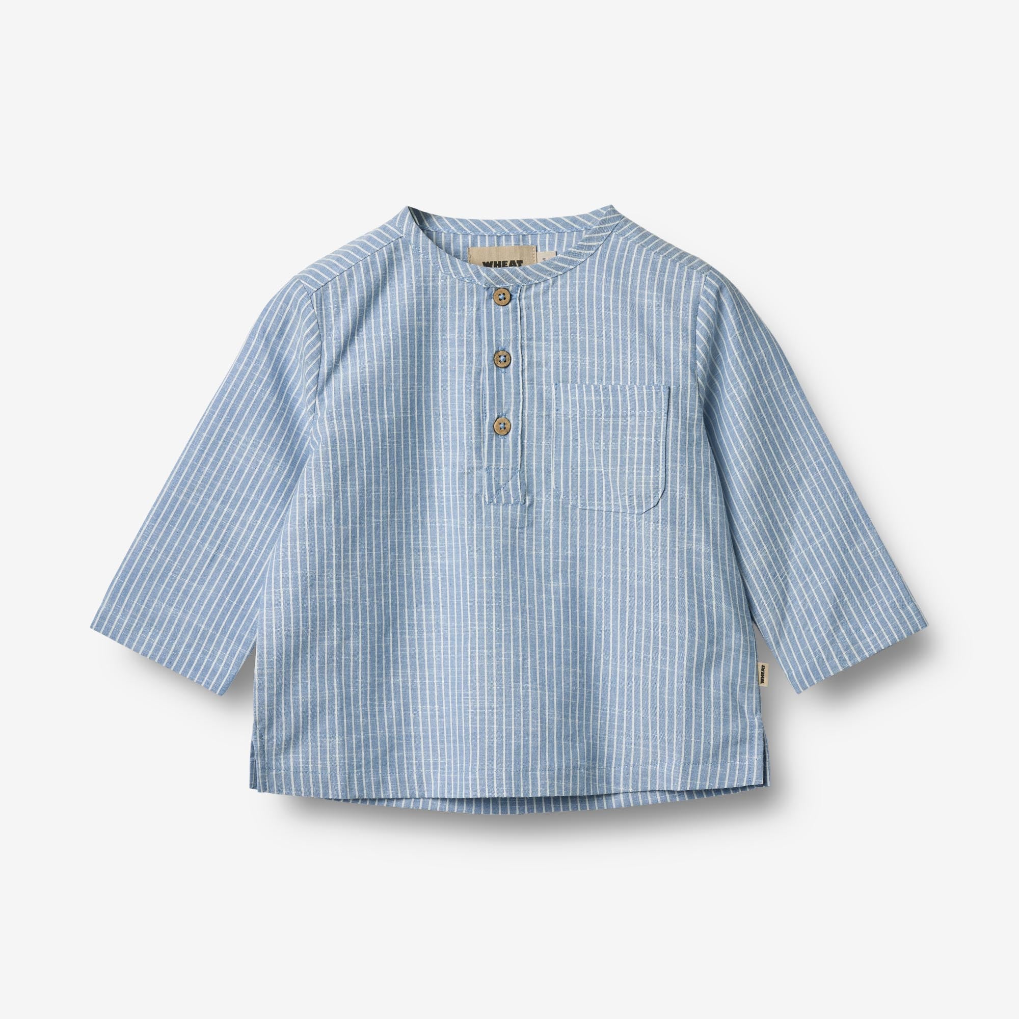 wheat-bj-rk-hemd-baby-blue-stripe-bio-baumwolle image 1