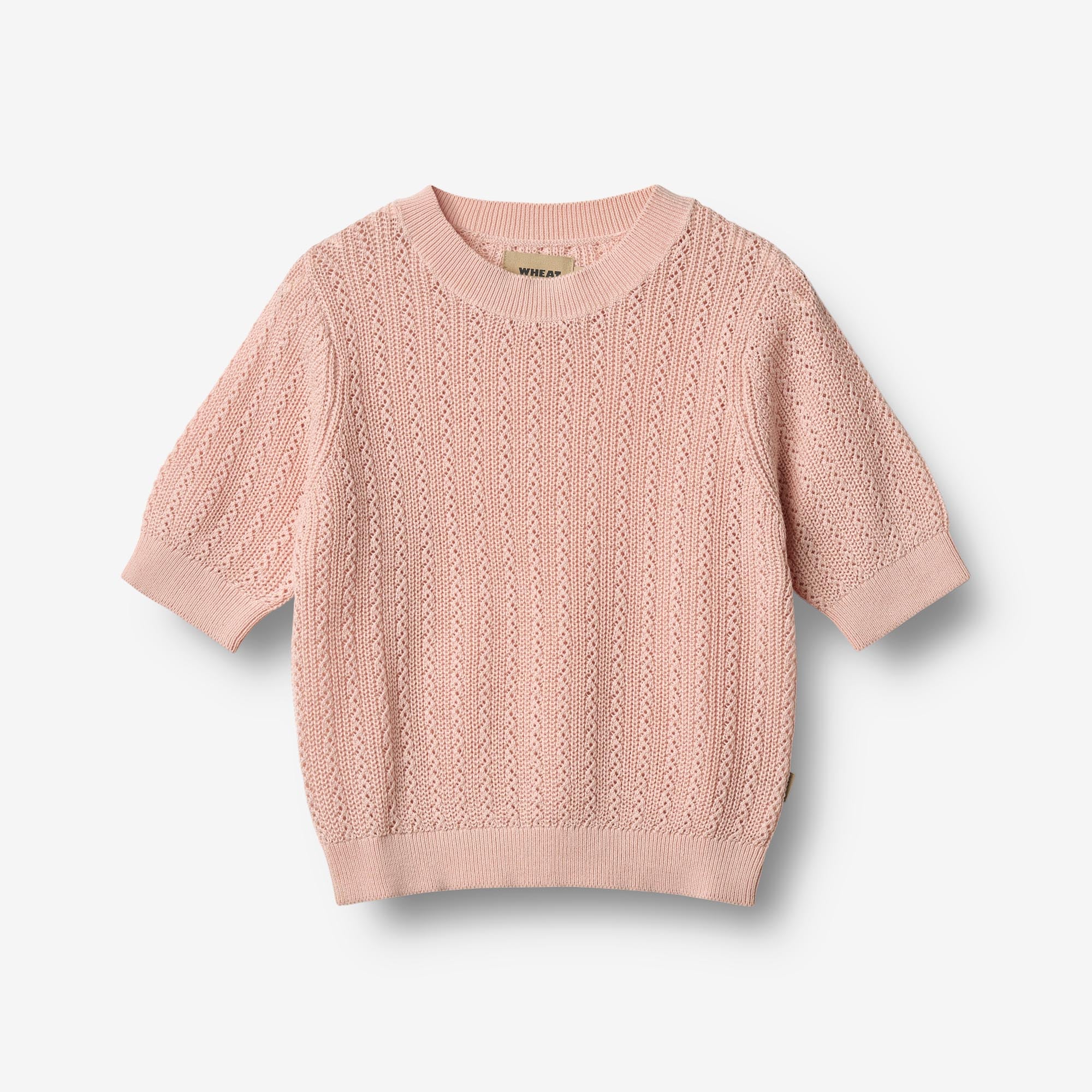 wheat-alva-stricktop-powder-kurzarm-bio-baumwolle image 1