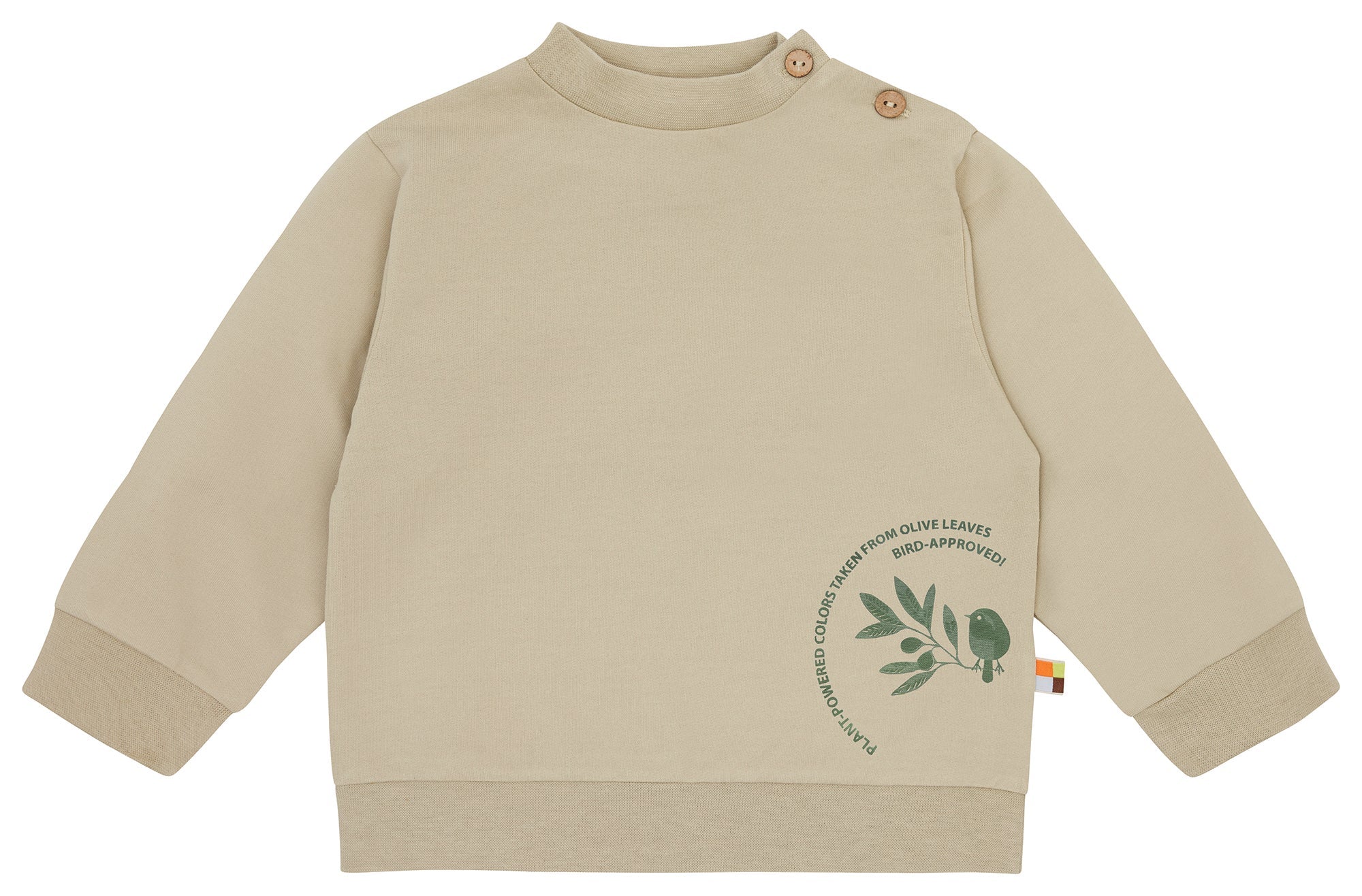 loud-proud-classics-sweatshirt-pflanzenfarben-pullover-olive-86-92 image 4
