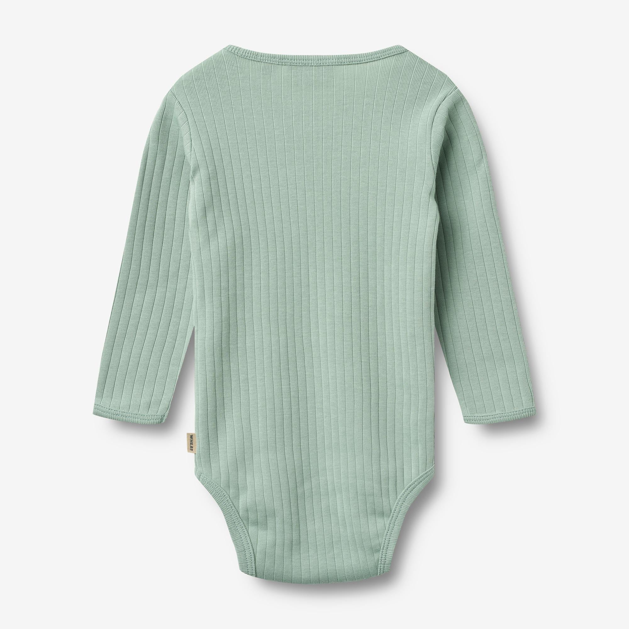 wheat-berti-body-langarm-green-pool-bio-baumwolle-babybody image 2