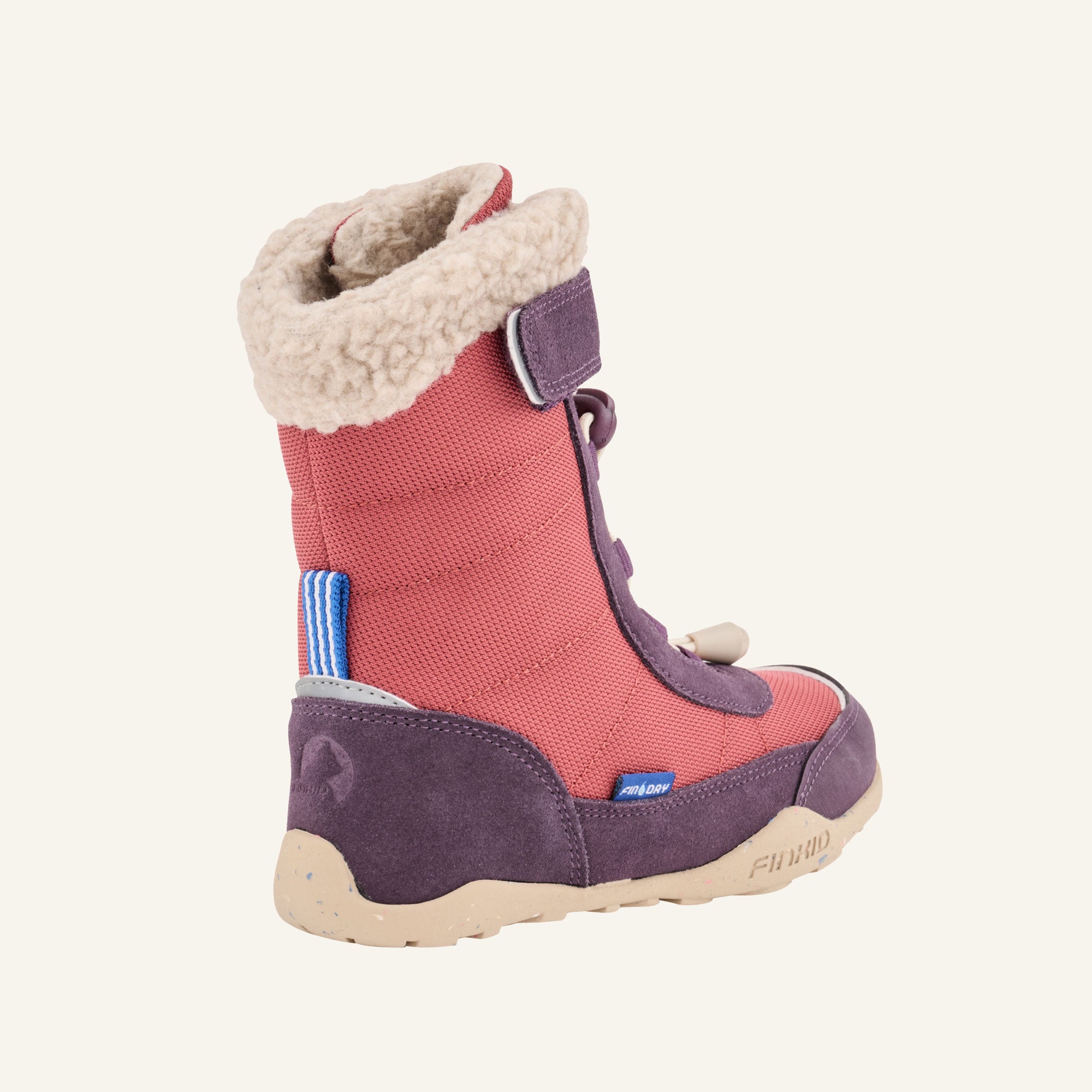 finkid-husky-jotos-winterschuhe-cedar-plum-barfu-teddyfutter image 4