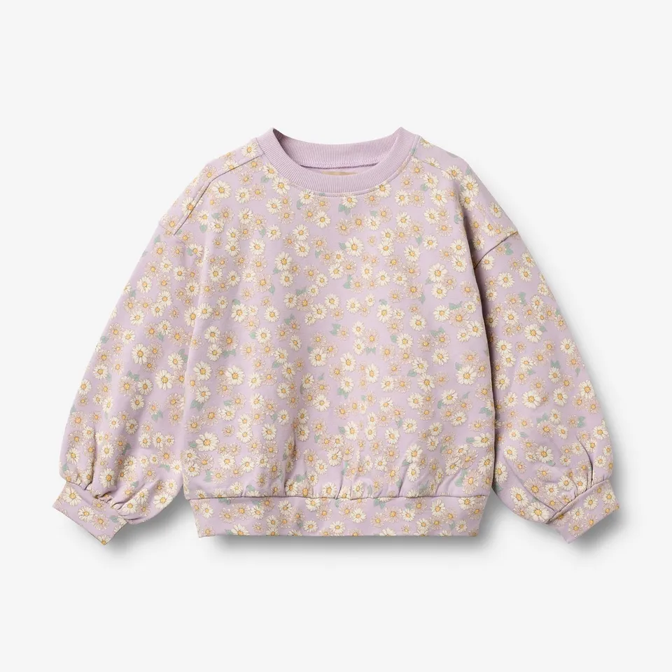 wheat-lia-sweatshirt-m-dchen-lavender-daisies-bio image 1
