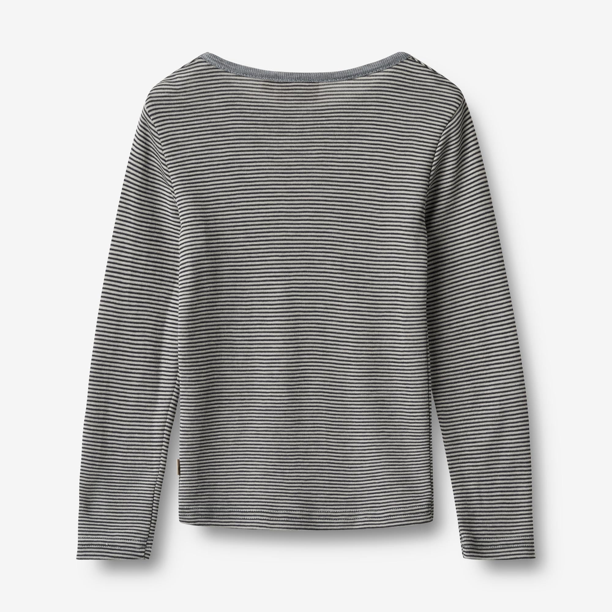 wheat-alfie-langarmshirt-wolle-navy-stripe-merino image 2