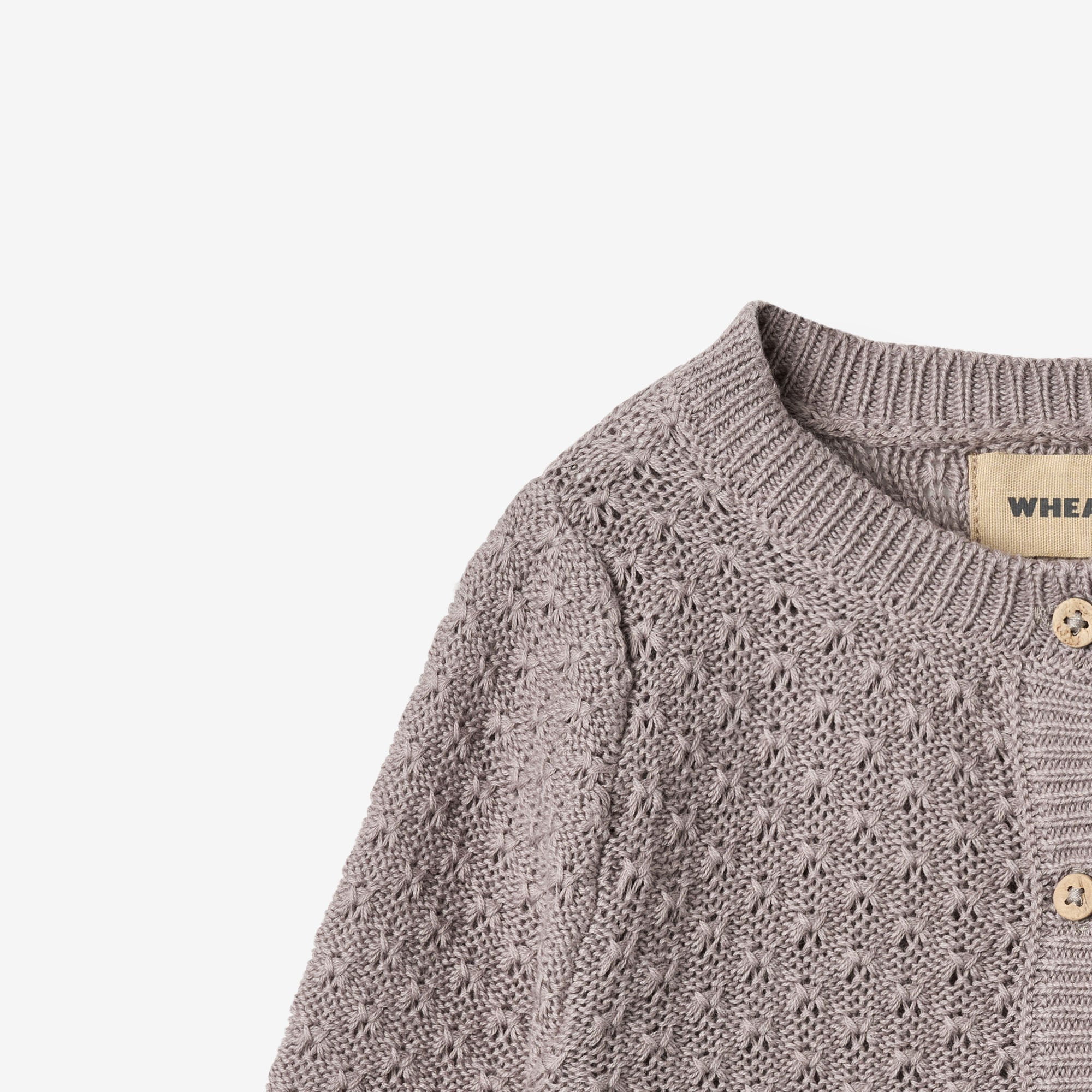 wheat-magnella-strickjacke-dusty-purple-bio-baumwolle-baby image 8