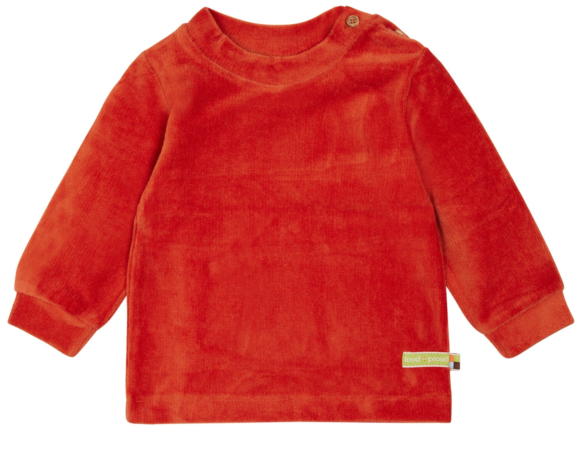 loud-proud-classics-shirt-cord-kinder-shirt-cinnamon-86-92 image 1