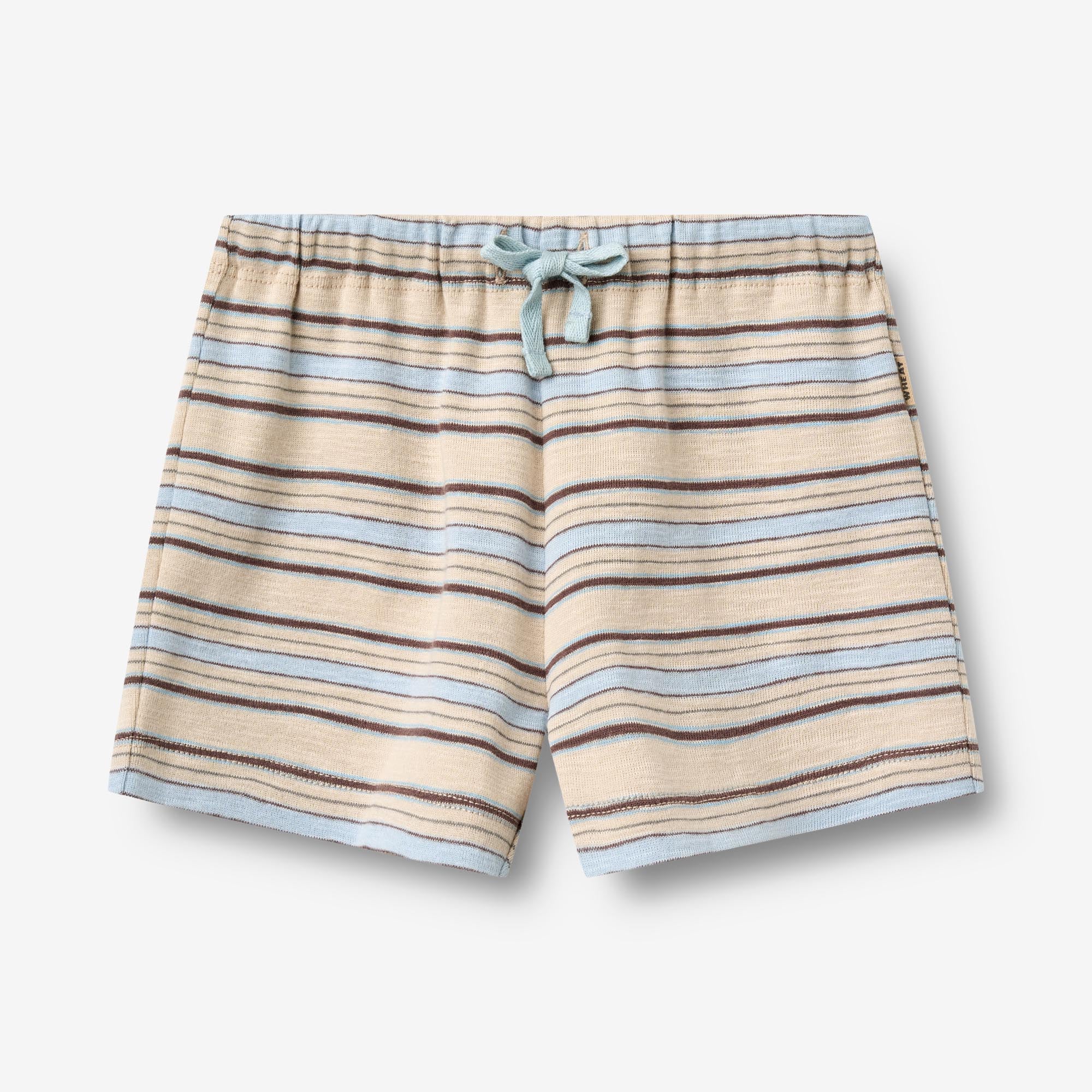 wheat-vic-jersey-shorts-baby-multi-blue-stripe-bio image 1