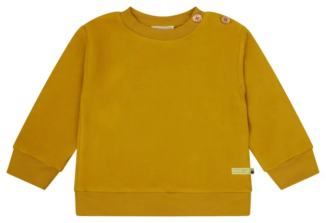 loud-proud-classics-fleece-sweatshirt-kinder-pullover-curry image 1