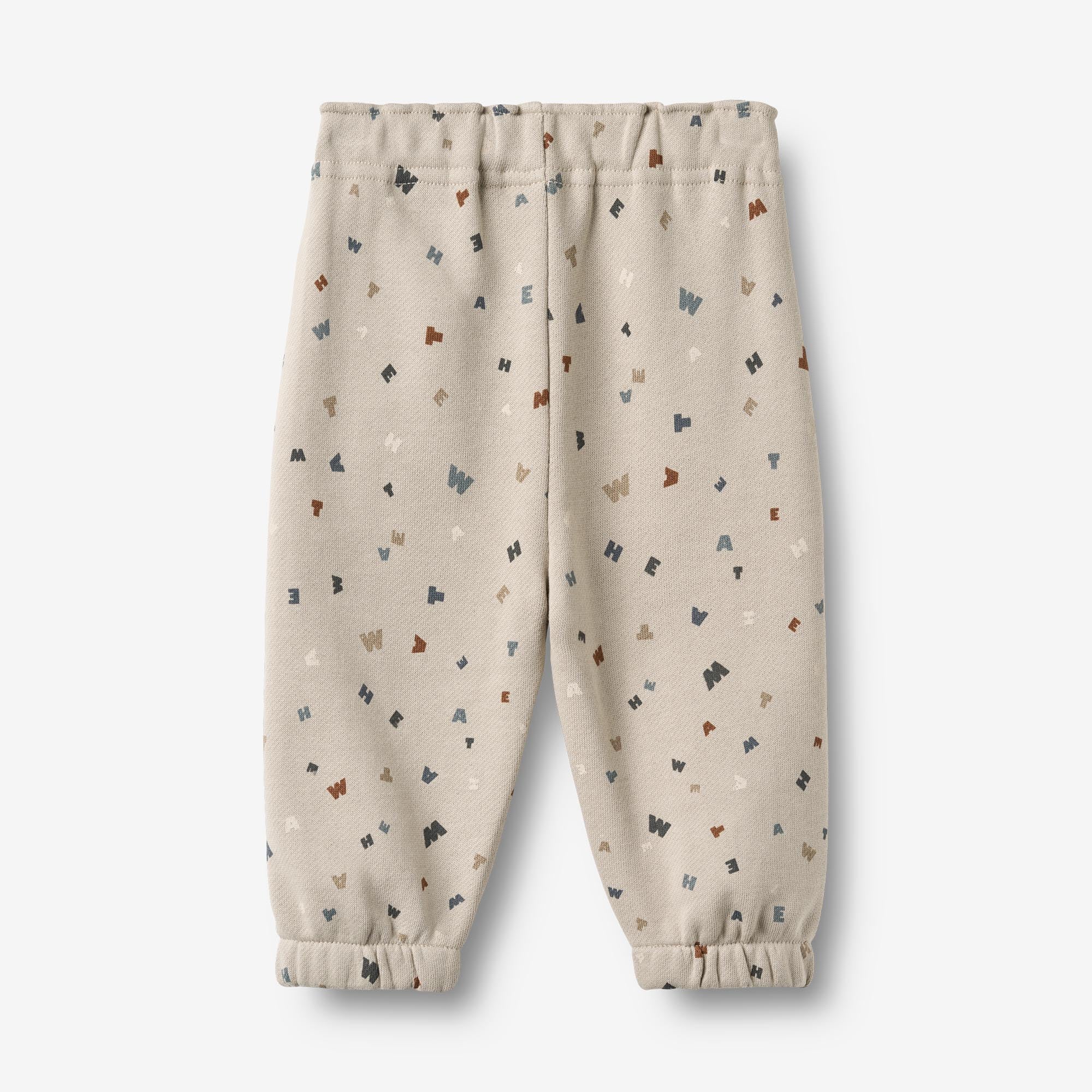 wheat-cosmo-sweatpants-grey-moon-letters-bio-baumwolle image 2