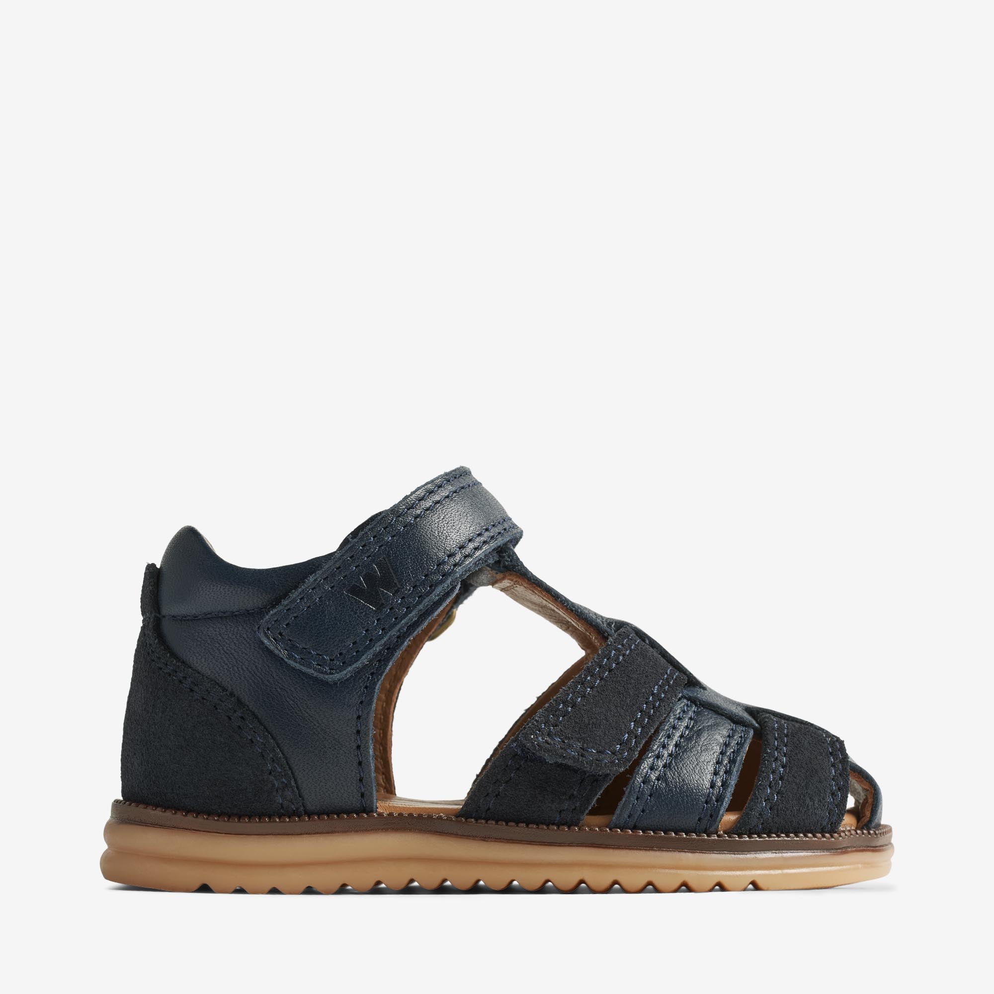 wheat-sky-lauflern-sandale-navy-stripe-leder image 4