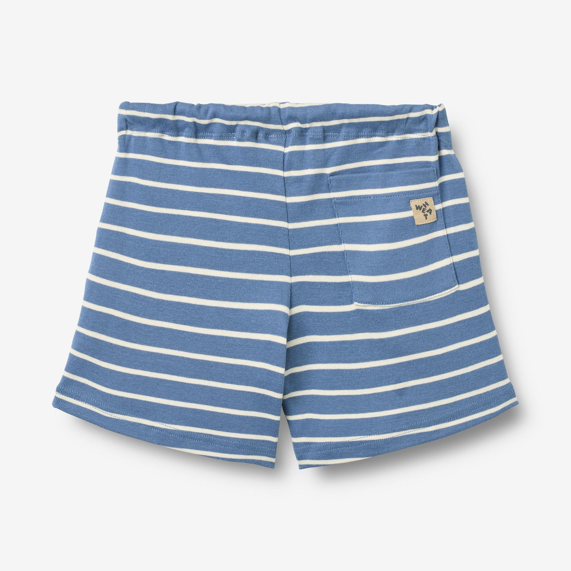 wheat-kalle-jersey-shorts-blaue-streifen-bio-baumwolle image 2