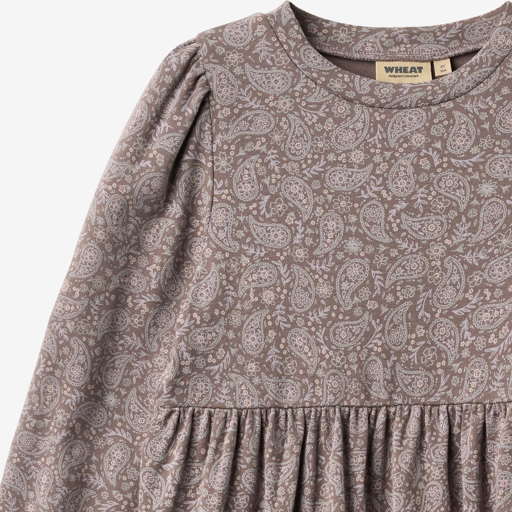 wheat-eliane-jerseykleid-langarm-purple-paisley-bio image 3