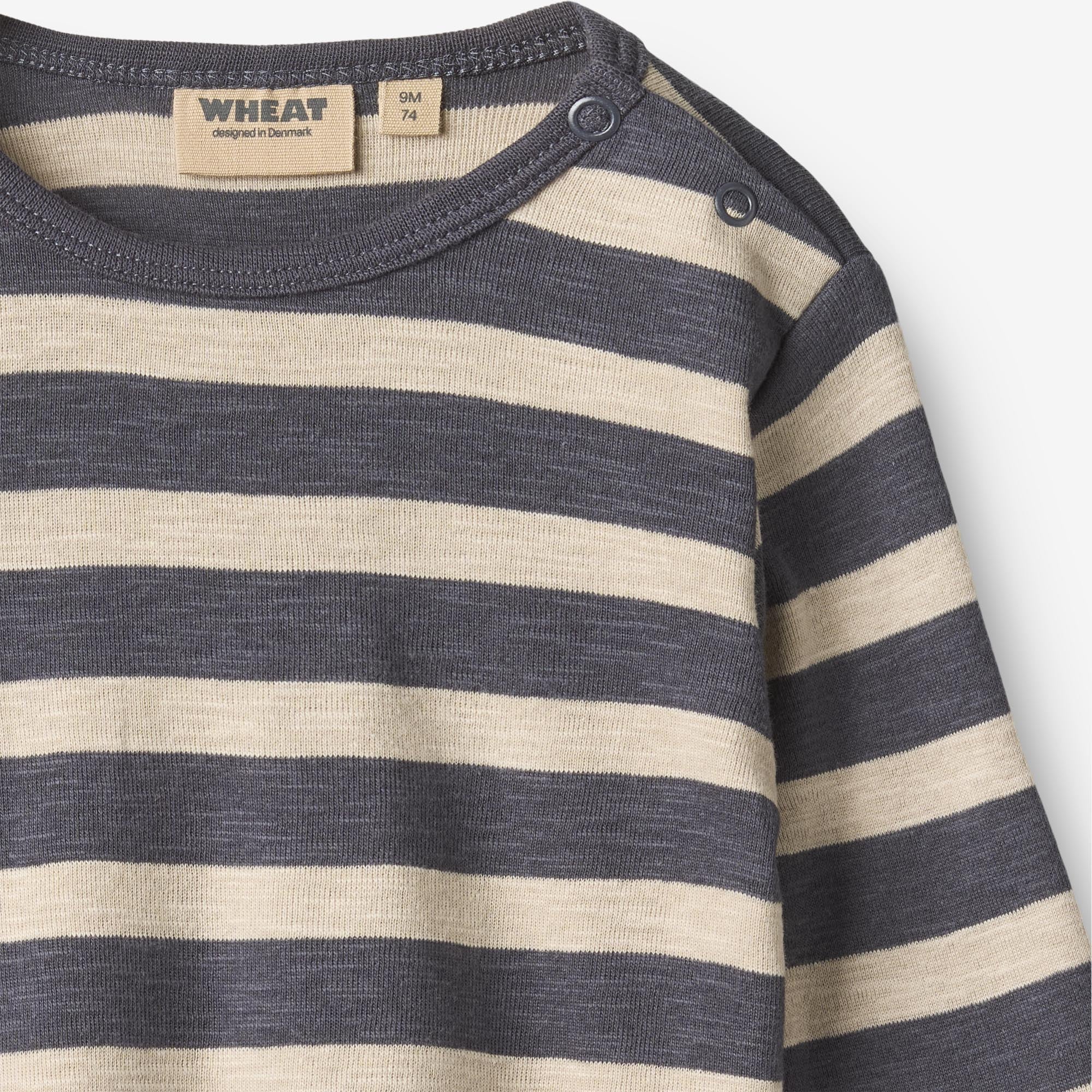wheat-milo-langarmshirt-greyblue-stripe-bio-baumwolle image 3
