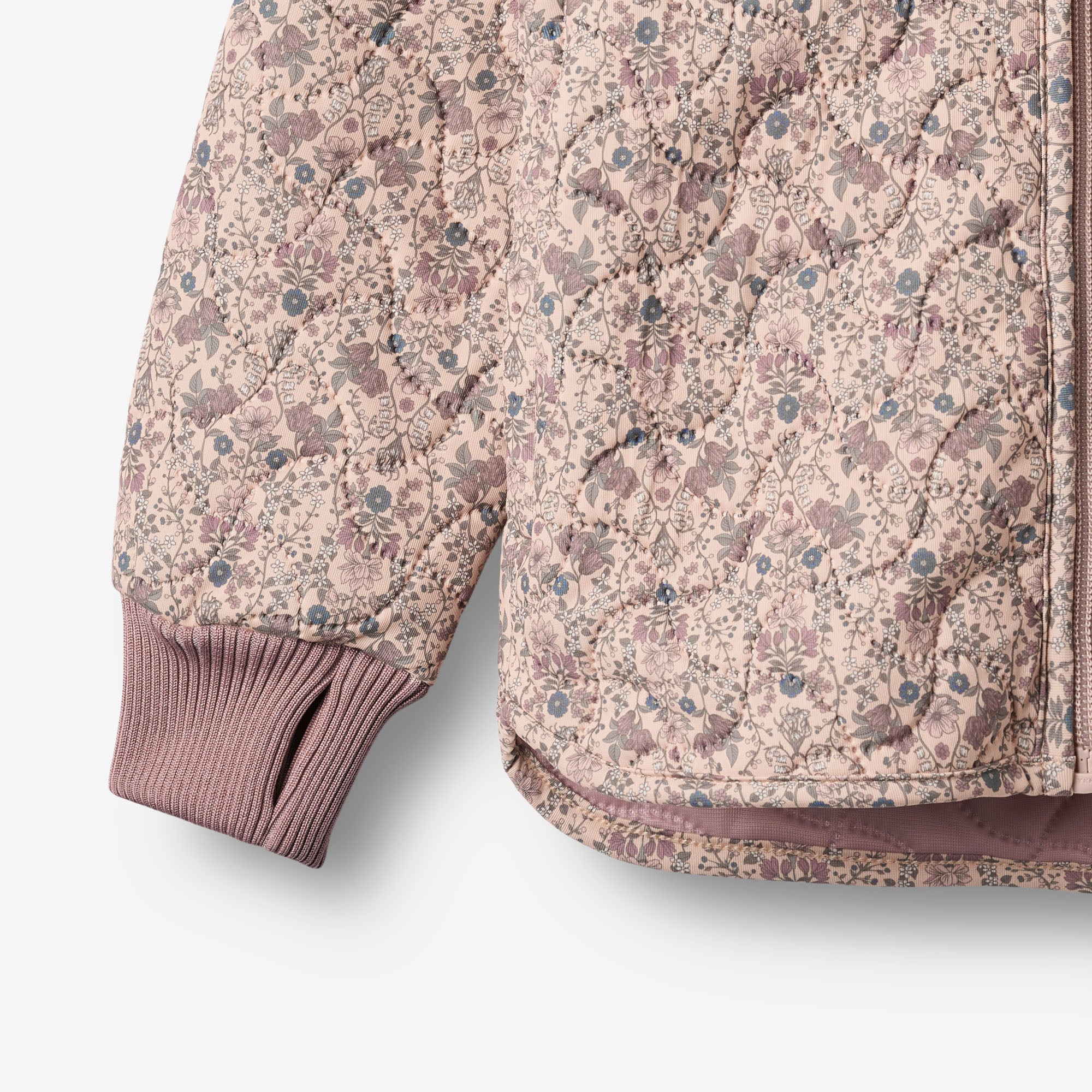 wheat-loui-thermojacke-rose-dust-tapestry-kinder-wattiert image 3