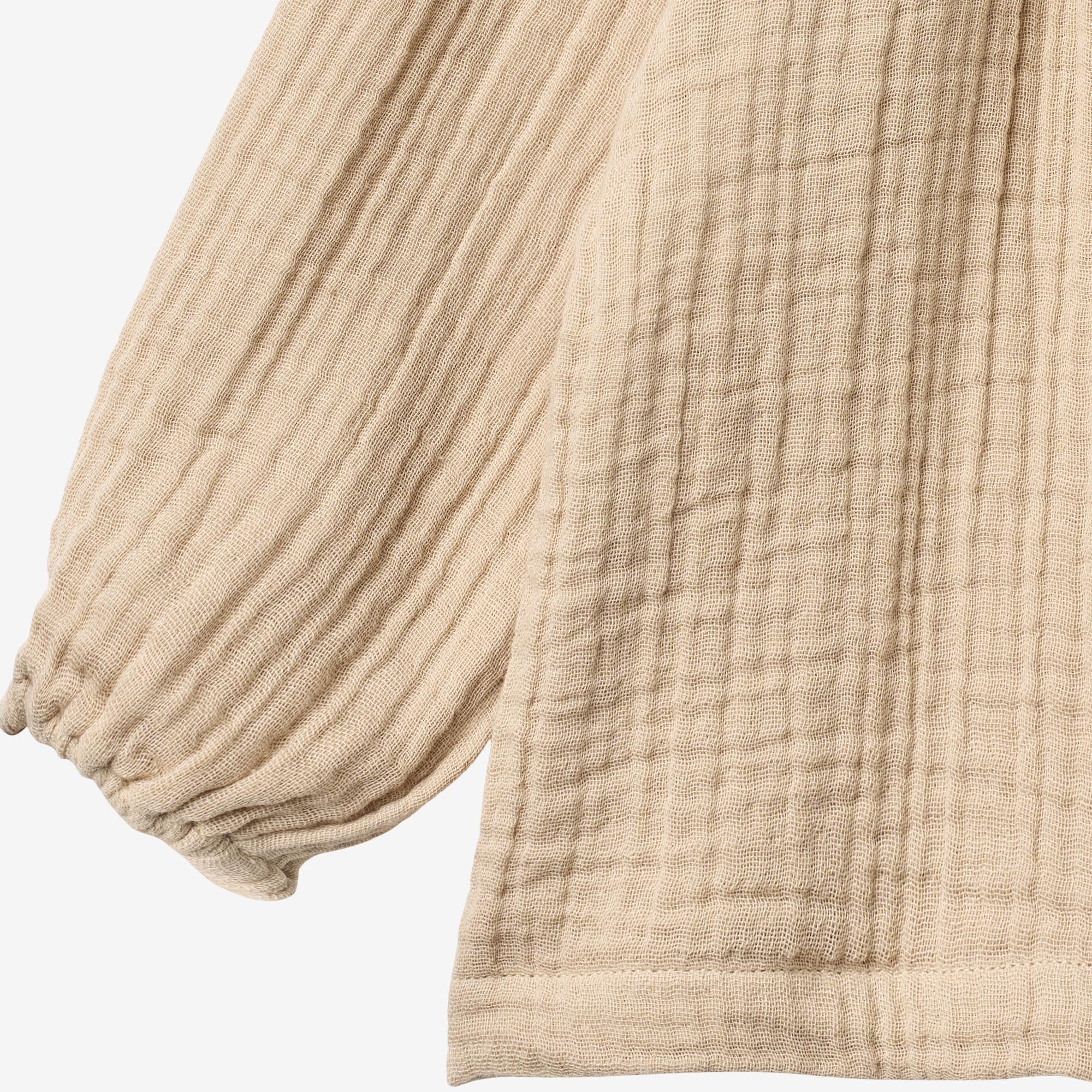 wheat-bobo-bluse-warm-sand-bio-musselin-baby image 3