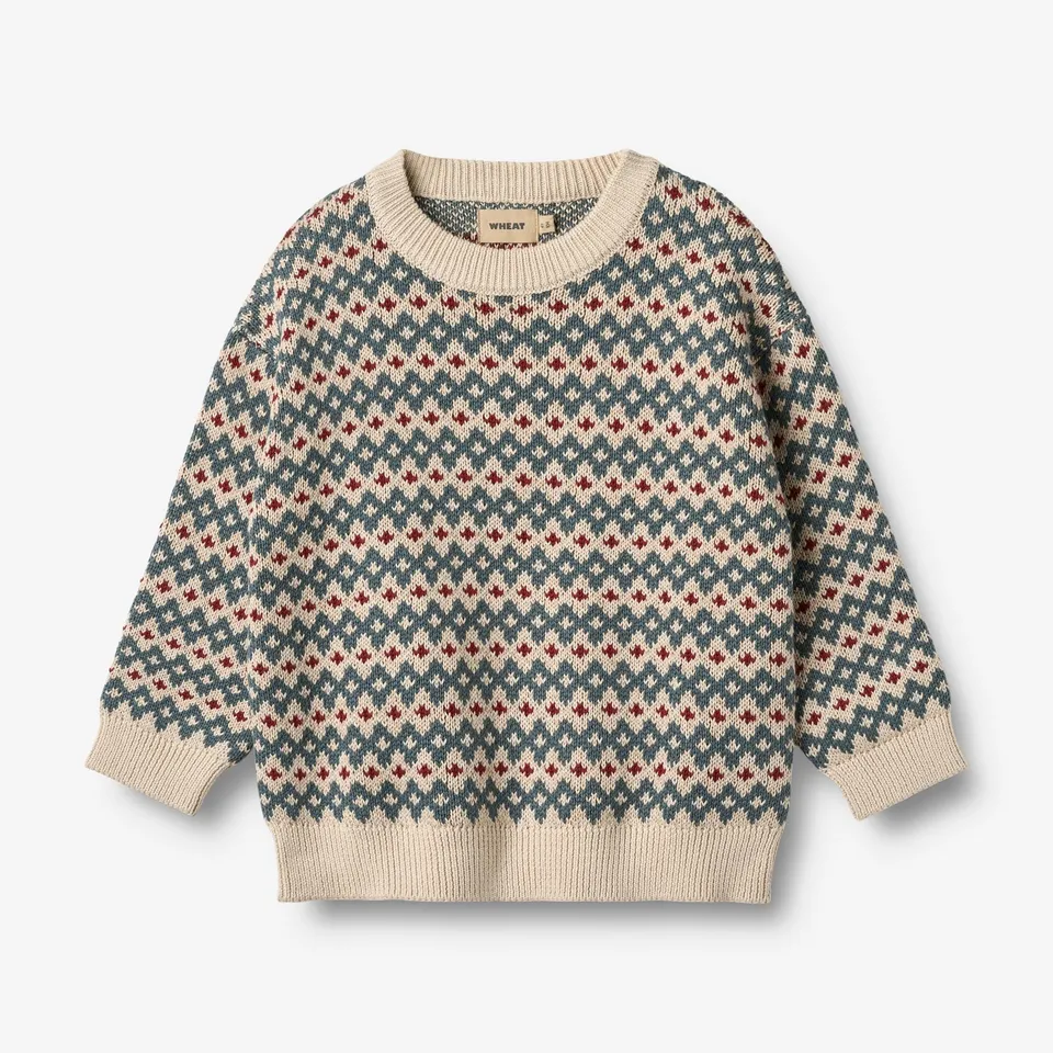 wheat-harlow-pullover-offwhite-m-dchen-bio-baumwolle image 1