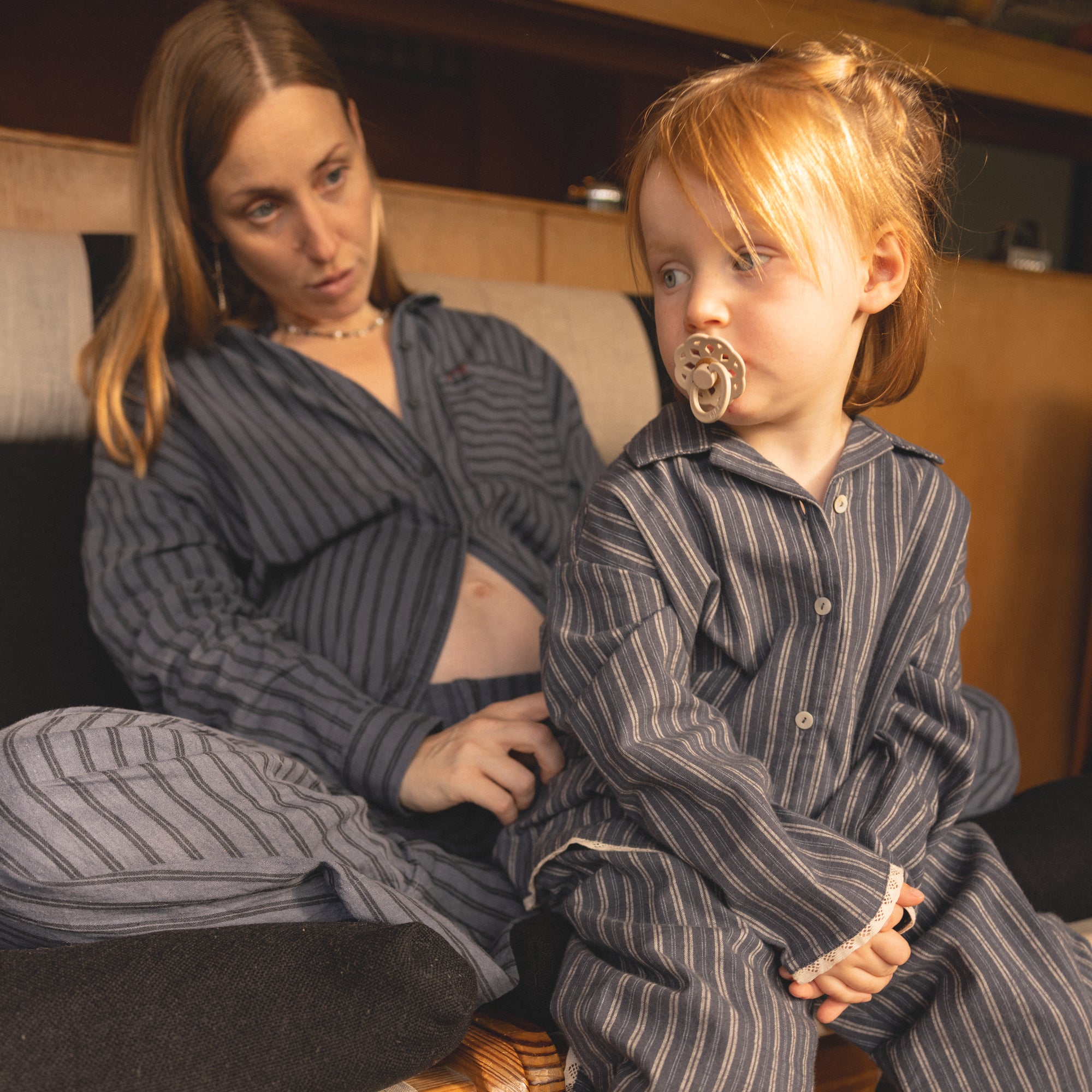 wheat-fie-pyjama-blue-holiday-stripe-bio-baumwolle image 6
