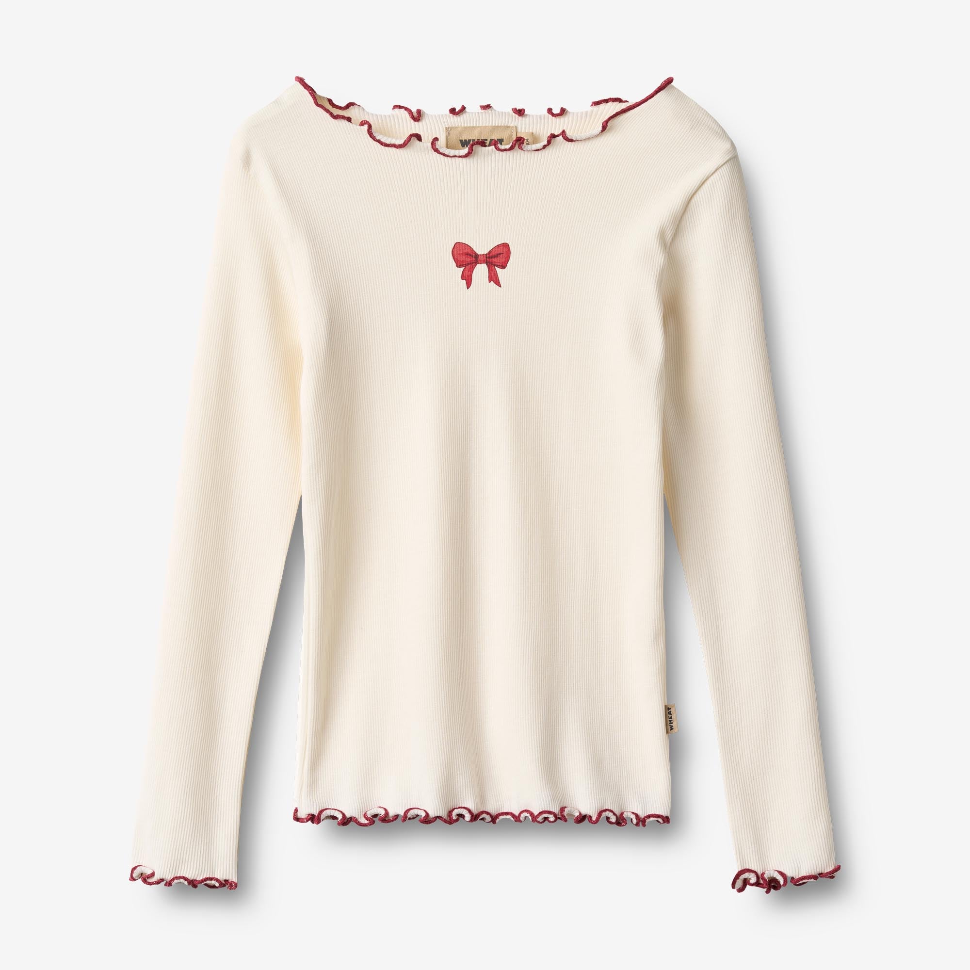 wheat-louann-langarmshirt-ivory-bio-baumwolle image 1