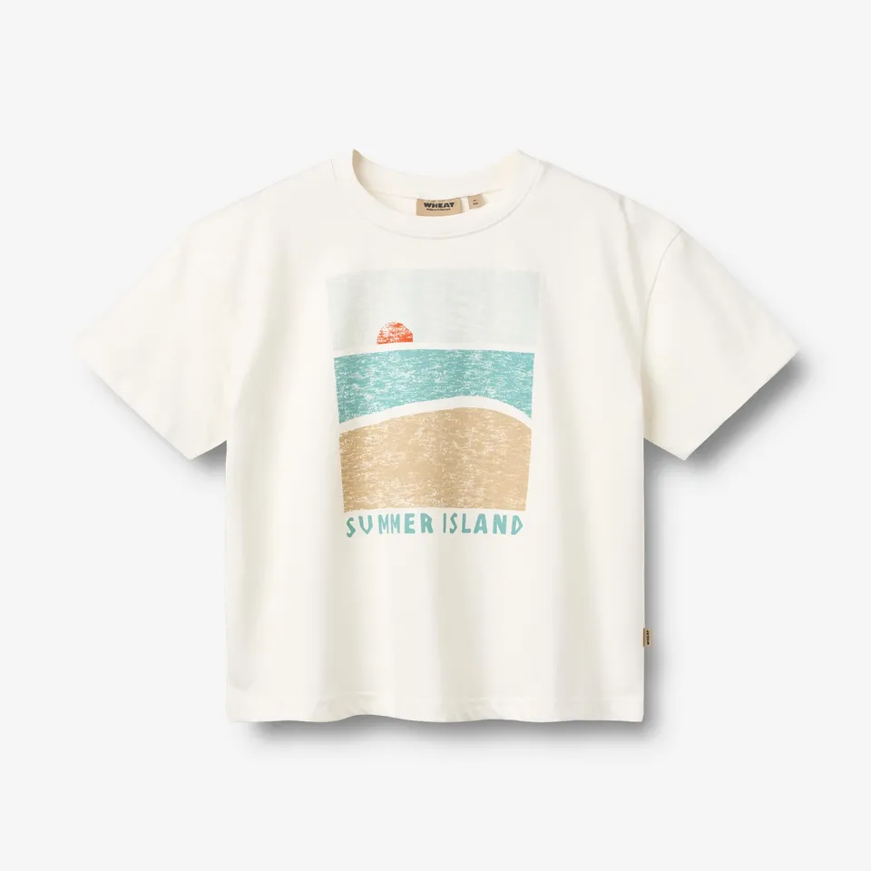 wheat-leslie-t-shirt-cloud-bio-baumwolle-kurzarm image 1