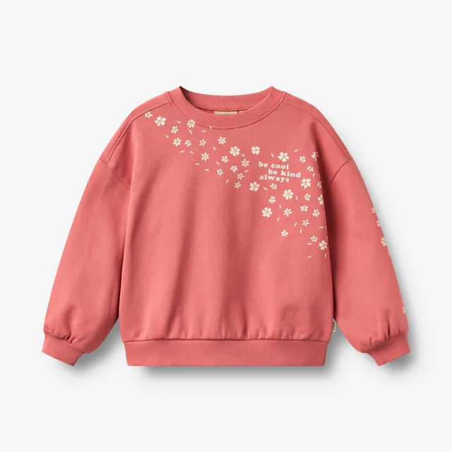wheat-eliza-sweatshirt-faded-red-bio-baumwolle image 1