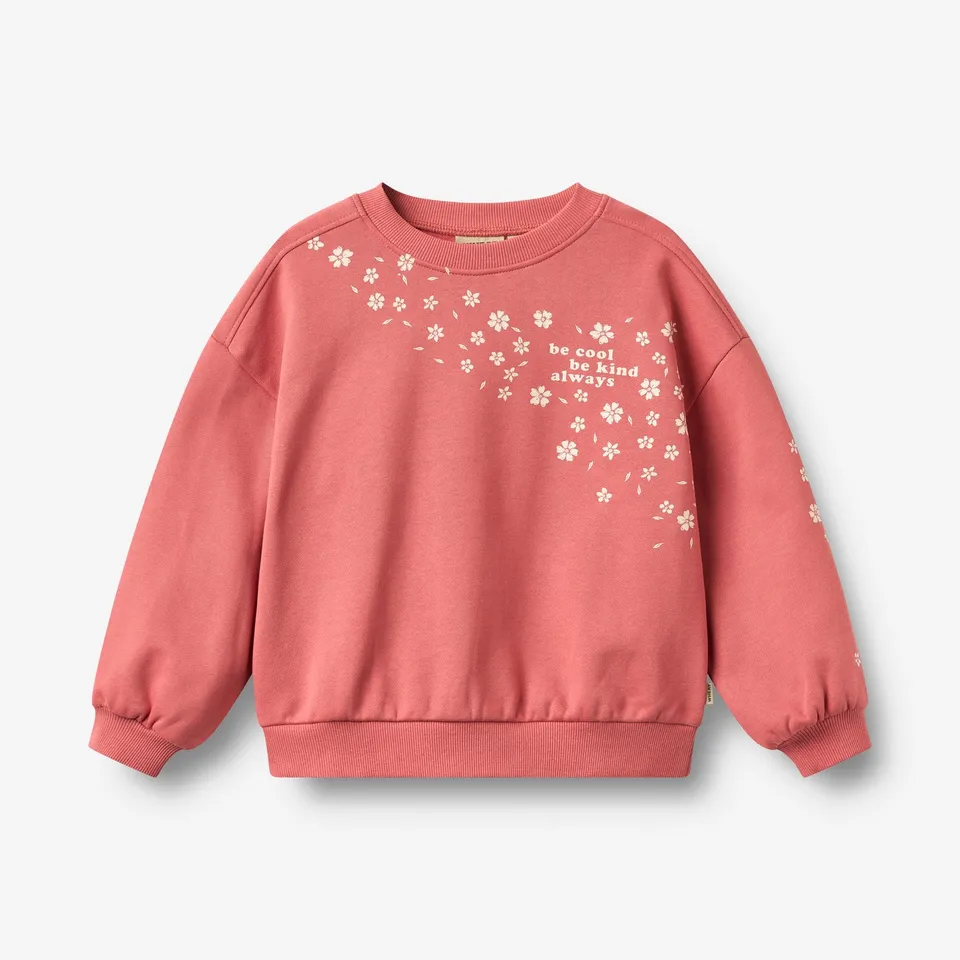 wheat-eliza-sweatshirt-faded-red-bio-baumwolle image 1