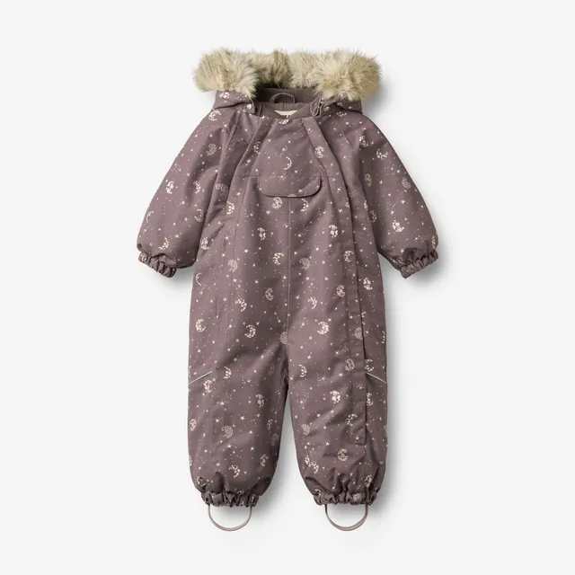 wheat-nickie-schneeanzug-plum-truffle-stars-wasserdicht image 1