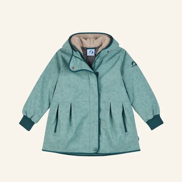 finkid-husky-nivala-kinder-outdoorjacke-trellis-deep-teal-2in1 image 1