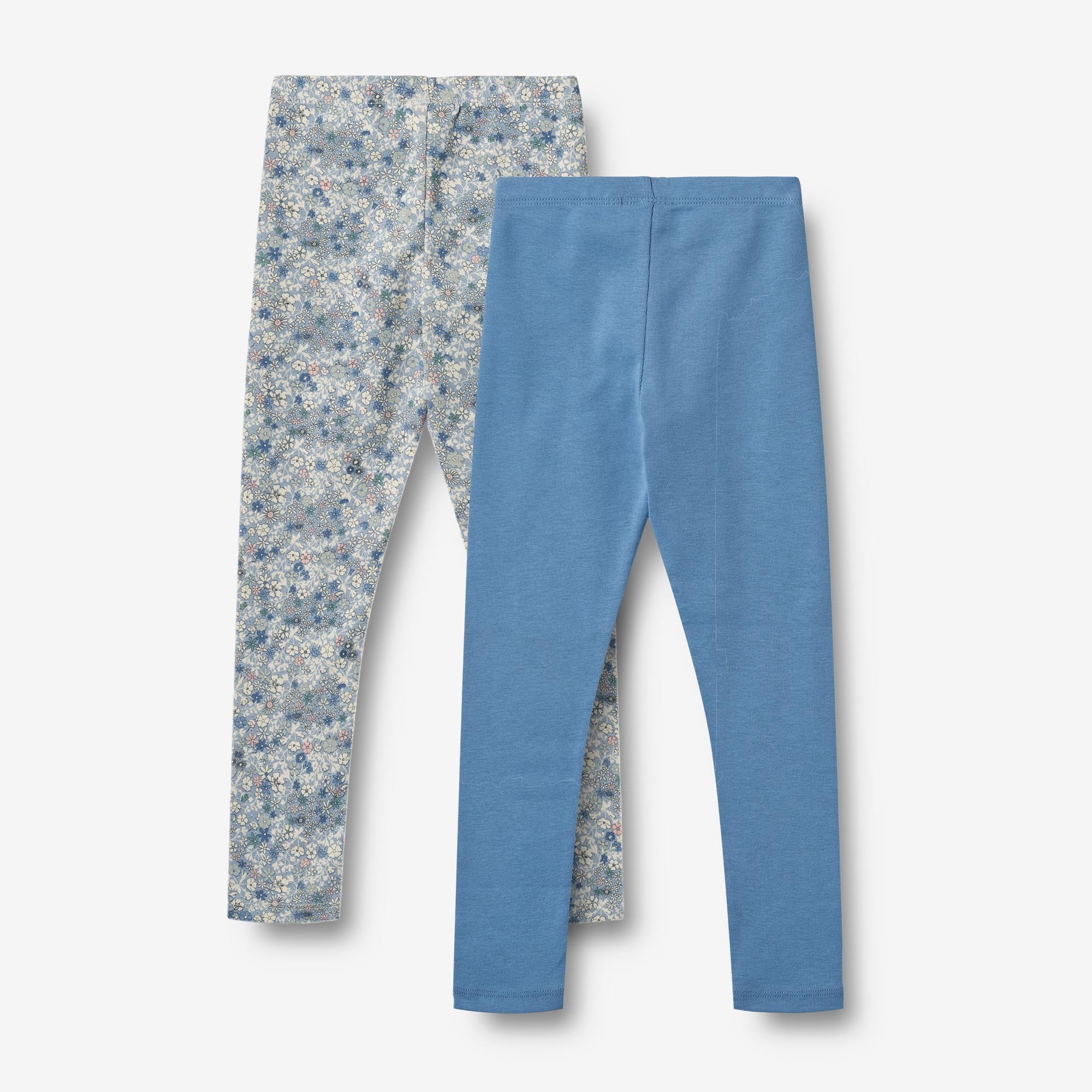 wheat-2-leggings-jules-leggings-blue-summer-flowers-bio image 2